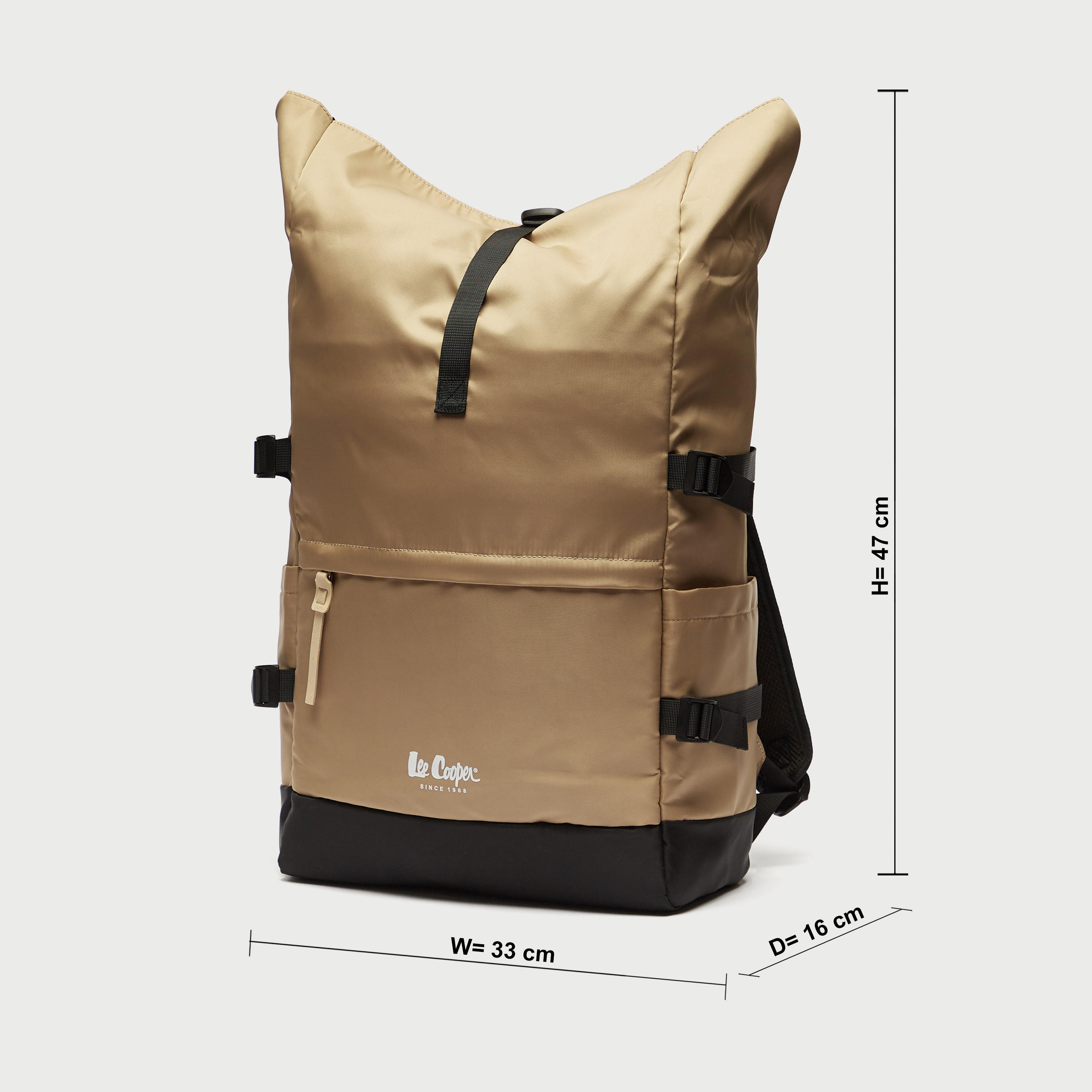 شنطة ظهر بألواح وبإبزيم إغلاق وأحزمة قابلة للتعديل من لي كوبر-men-bags-image-2