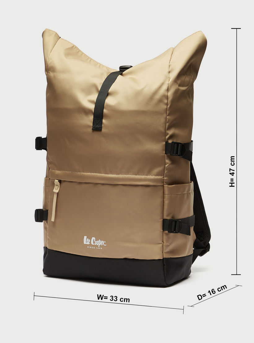 شنطة ظهر بألواح وبإبزيم إغلاق وأحزمة قابلة للتعديل من لي كوبر-men-bags-image-2