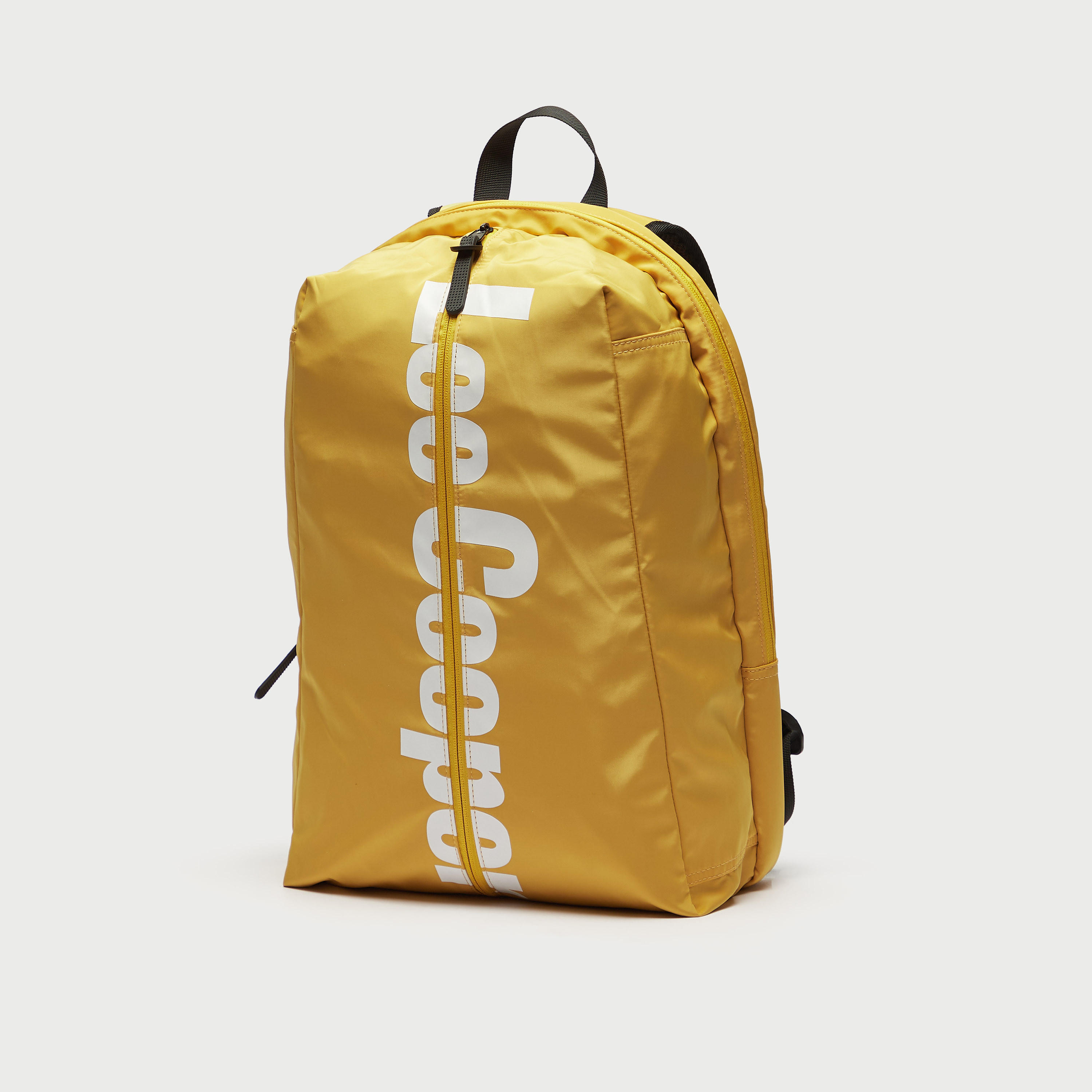 Lee Cooper Logo Print Backpack with Adjustable Straps and Zip Closure-men-bags-image-4
