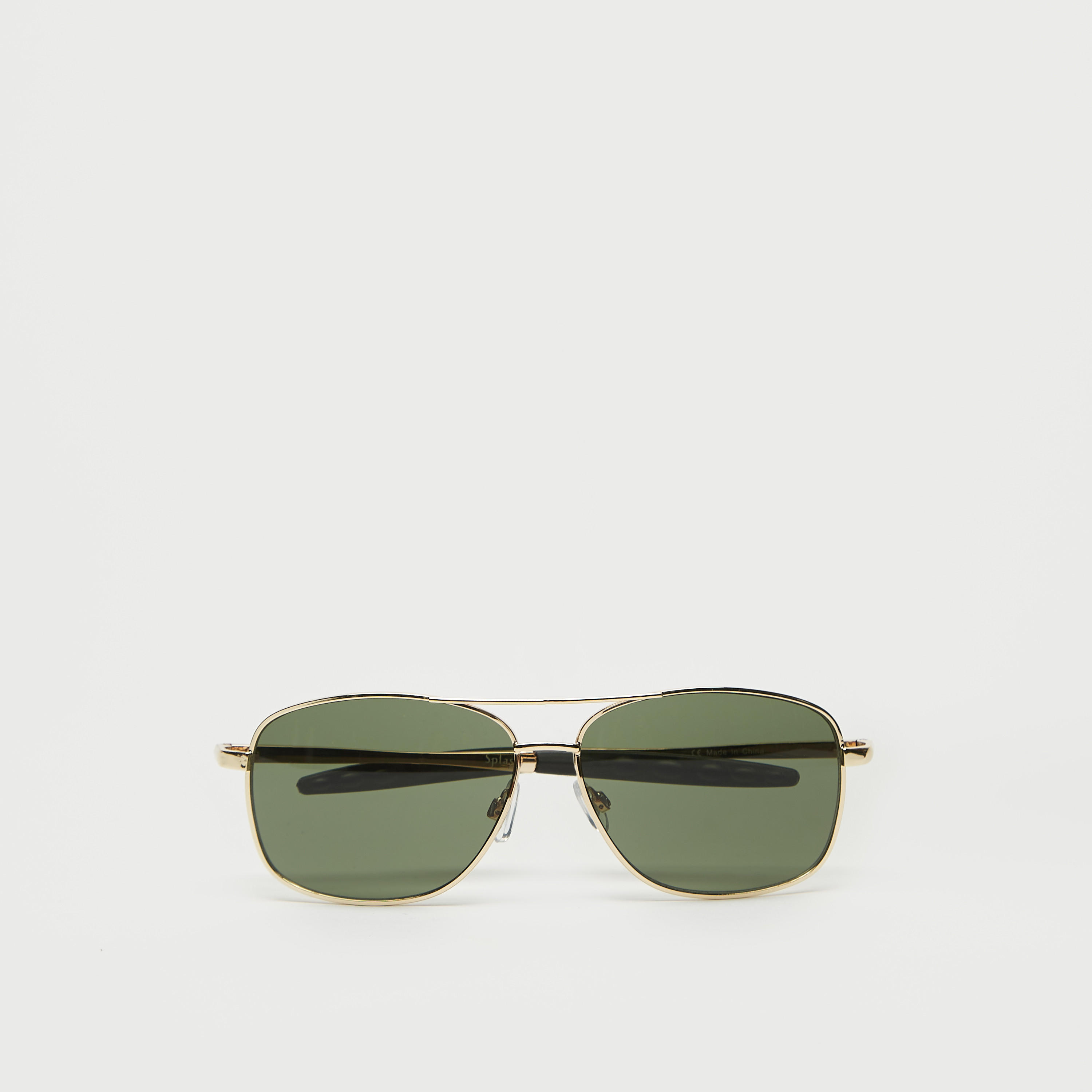نظّارة شمسيّة بإطار كامل وعدسات ملوّنة ووسادات أنف-men-sunglasses-image-1