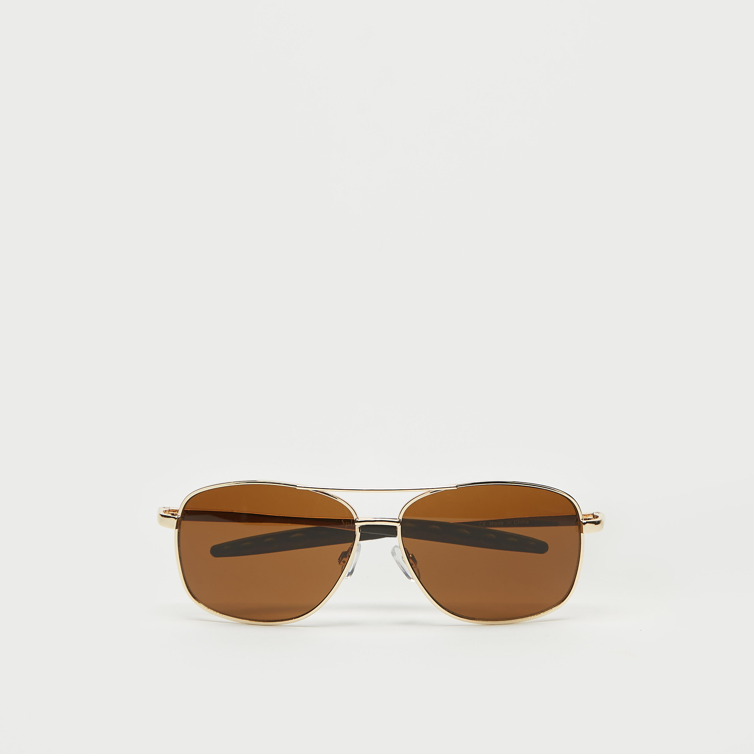 نظّارة شمسيّة بإطار كامل وعدسات ملوّنة ووسادات أنف-men-sunglasses-image-5