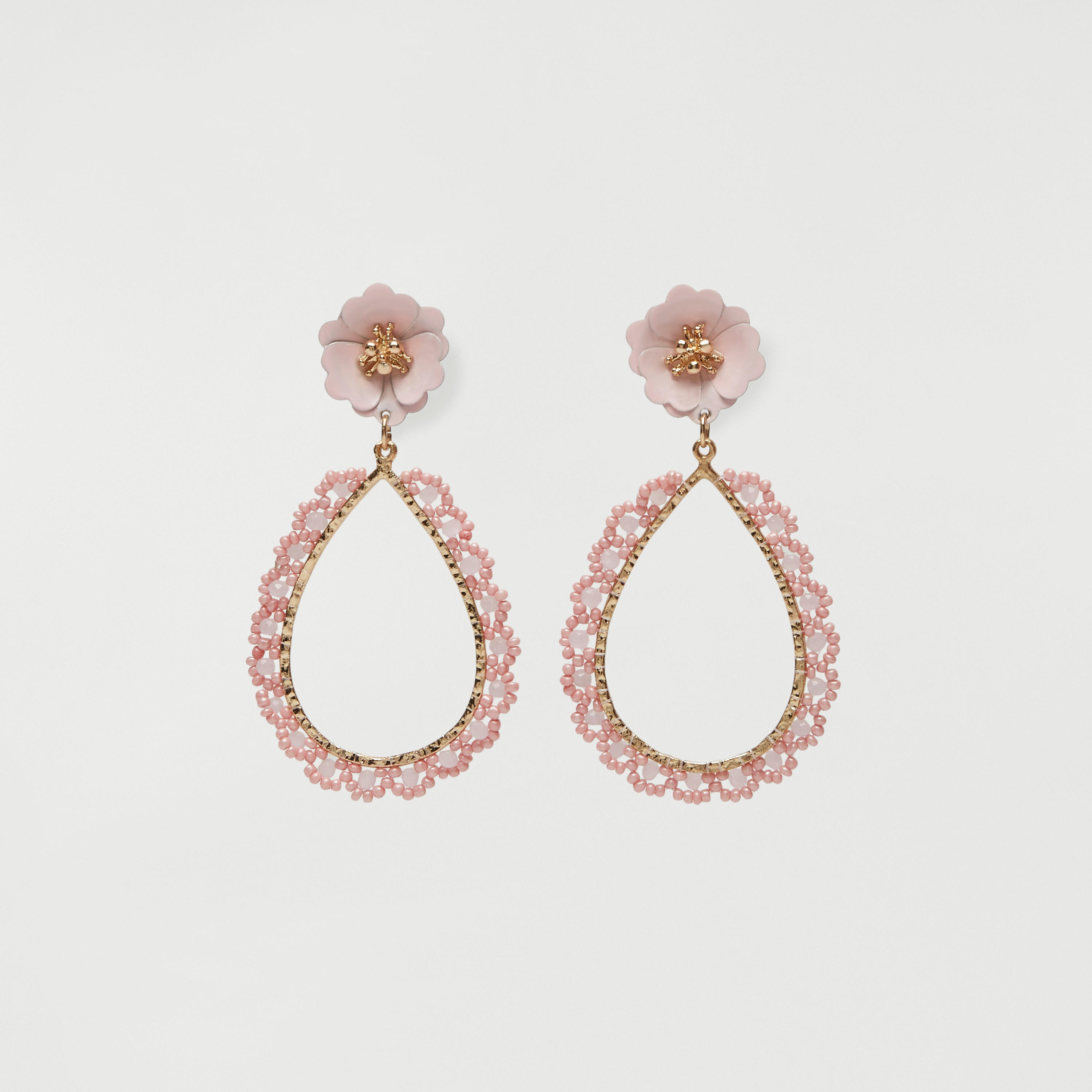 Beaded Dangler Earrings with Push Back Closure-women-watchesandjewellery-jewellery-earrings-image-1