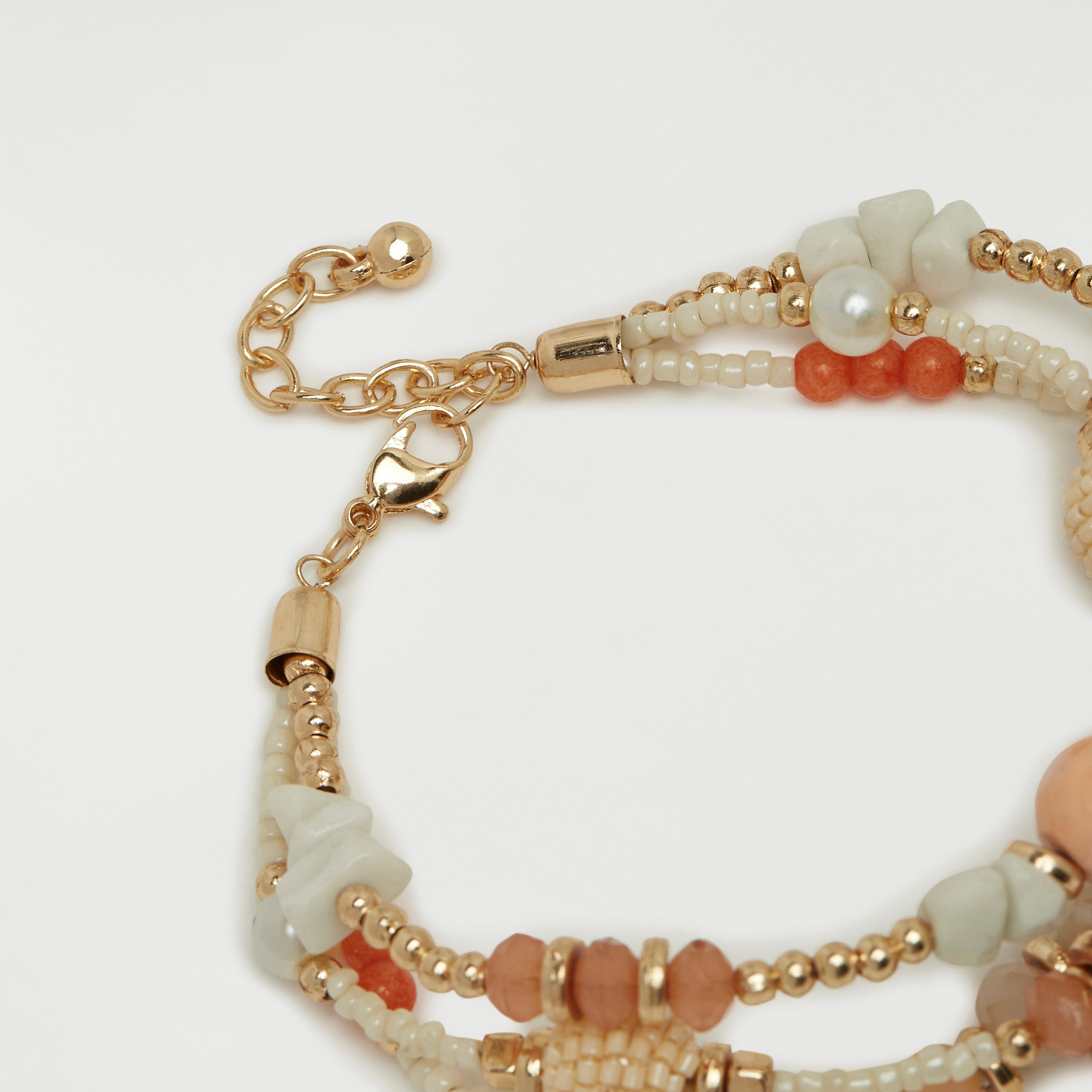 Beaded Bracelet with Lobster Clasp Closure-women-watchesandjewellery-jewellery-banglesandbracelets-image-4