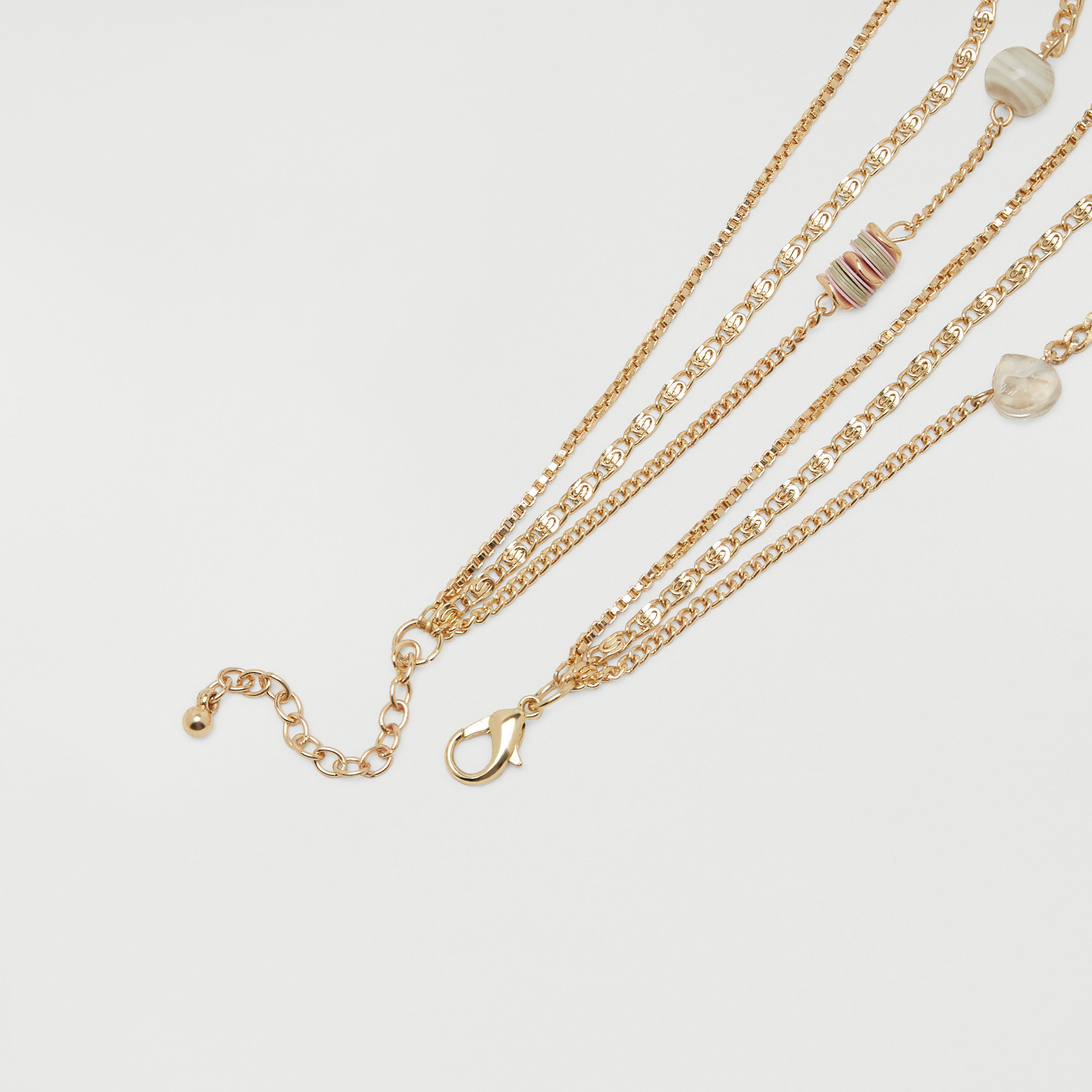 قلادة متعددة الطبقات مزيّنة بمشبك إغلاق-women-watchesandjewellery-jewellery-necklacesandpendants-image-4
