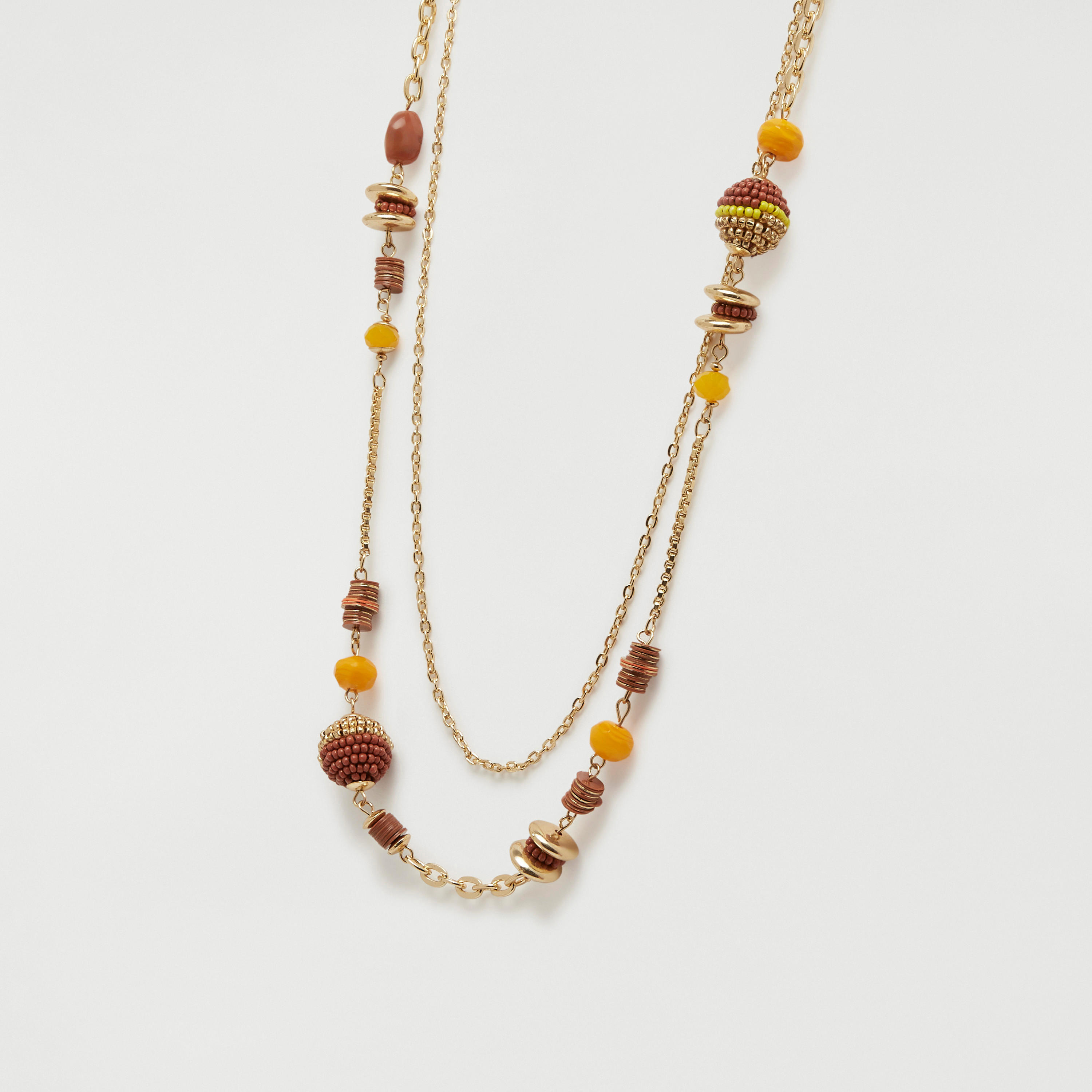 قلادة خرز متعدّدة الطبقات بمشبك إغلاق-women-watchesandjewellery-jewellery-necklacesandpendants-image-2