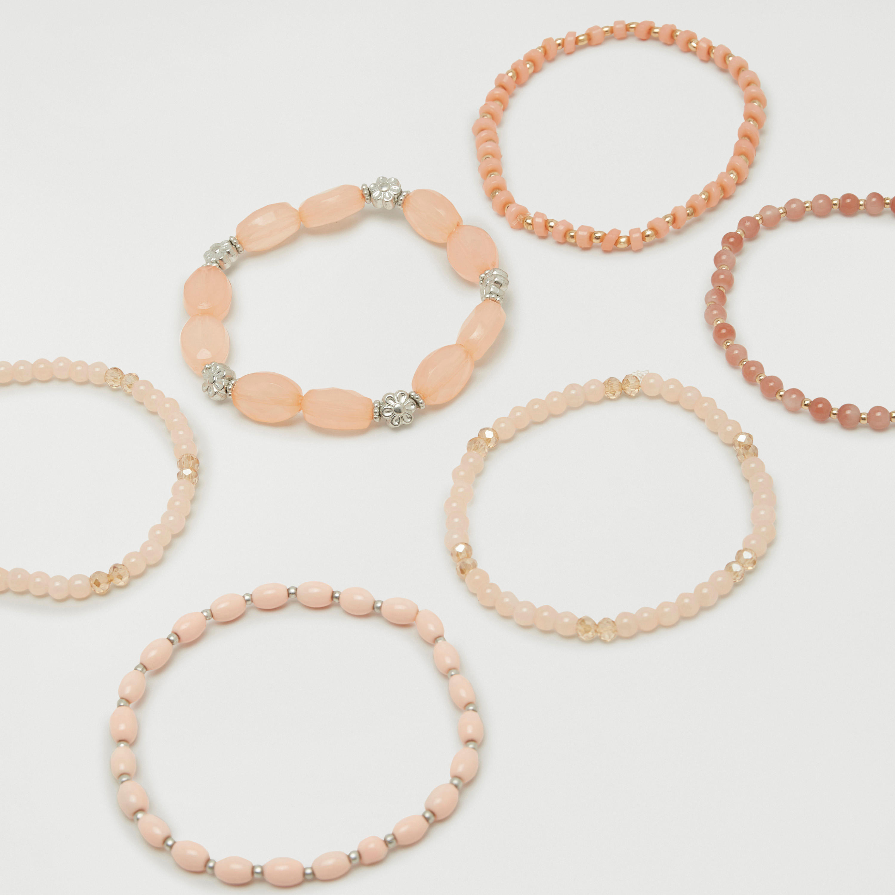 سوار مزيّن بالخرز - 6 قطع-women-watchesandjewellery-jewellery-banglesandbracelets-image-3