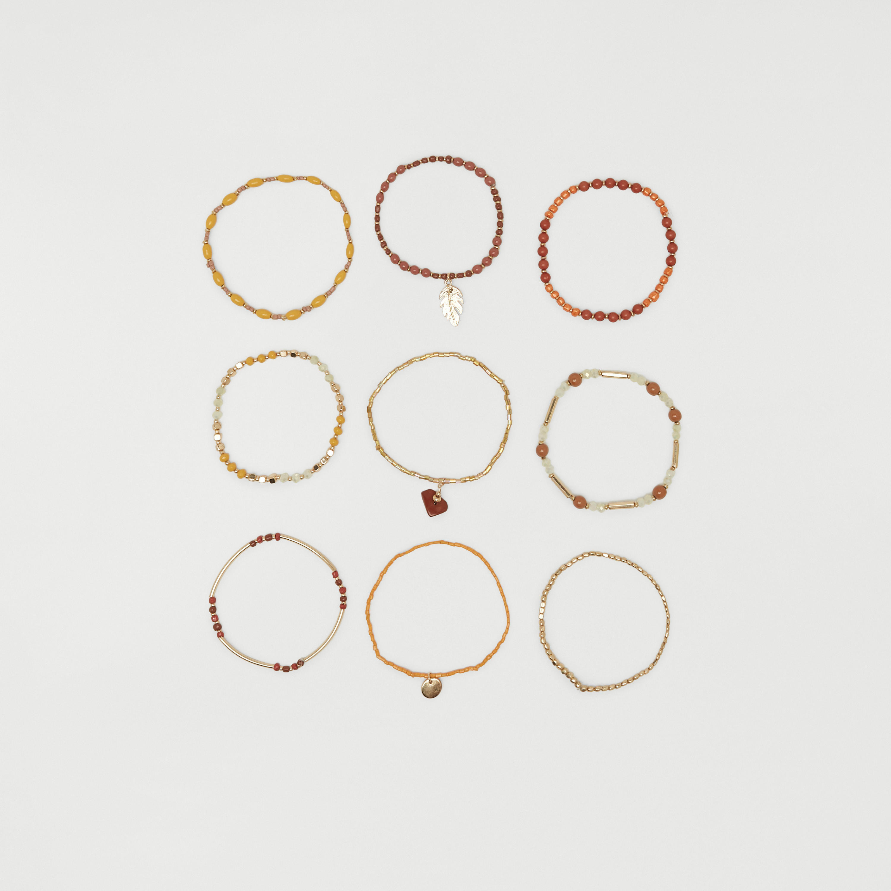 سوار مزيّن بالخرز - 9 قطع-women-watchesandjewellery-jewellery-banglesandbracelets-image-1