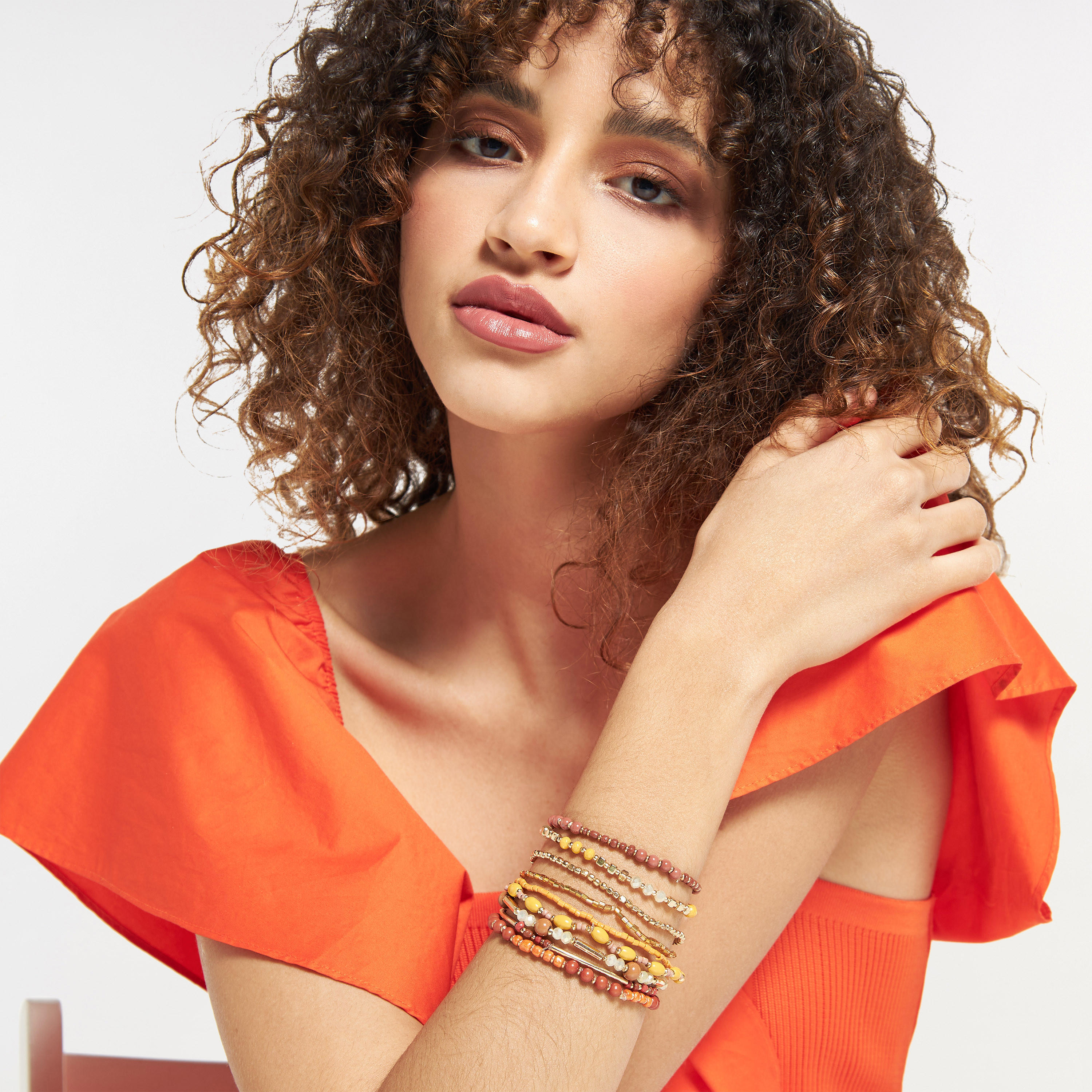 سوار مزيّن بالخرز - 9 قطع-women-watchesandjewellery-jewellery-banglesandbracelets-image-2