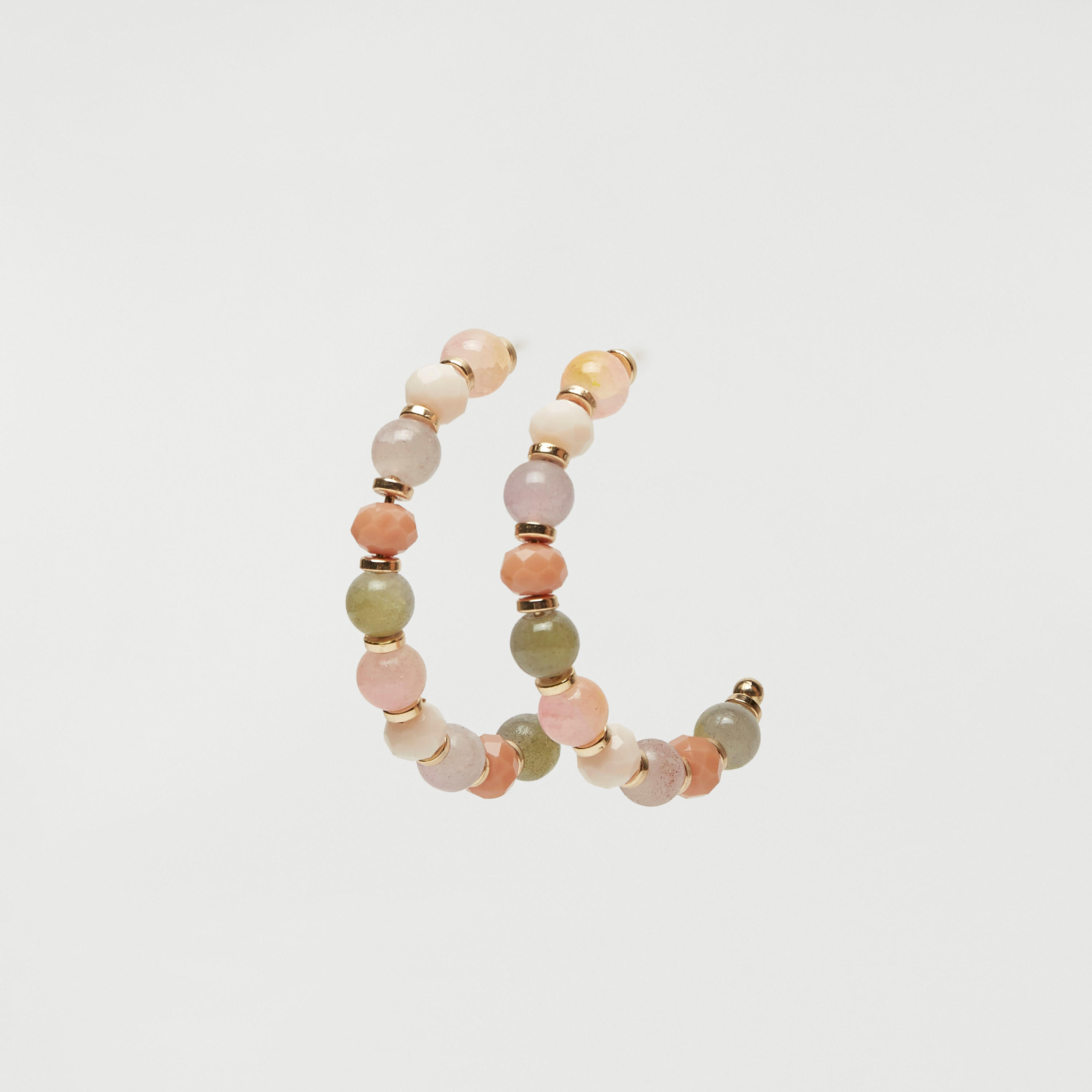 أقراط مزيّنة بمكبس إغلاق خلفي-women-watchesandjewellery-jewellery-earrings-image-1