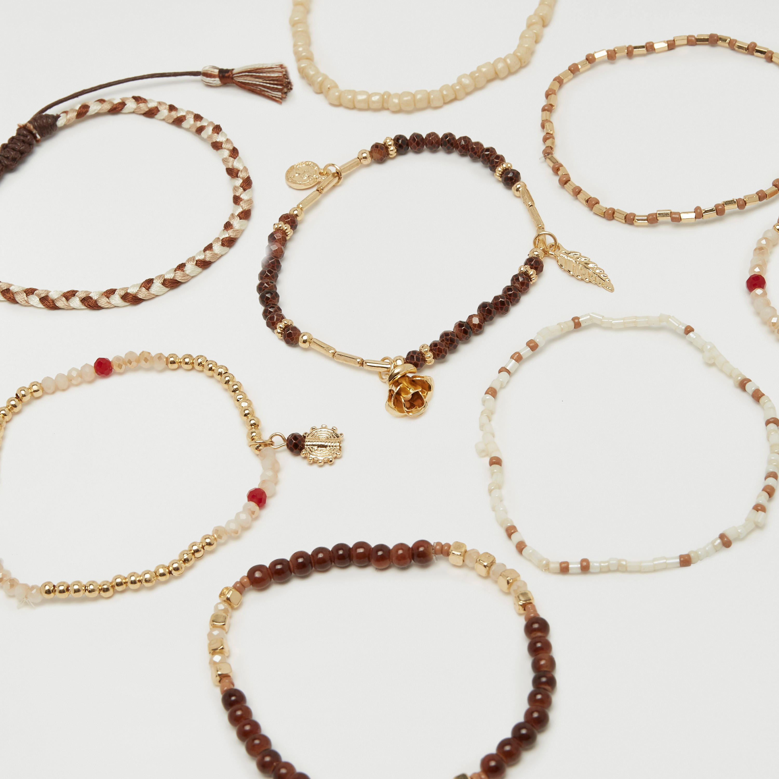 Set of 9 - Beaded Bracelet-women-watchesandjewellery-jewellery-banglesandbracelets-image-3
