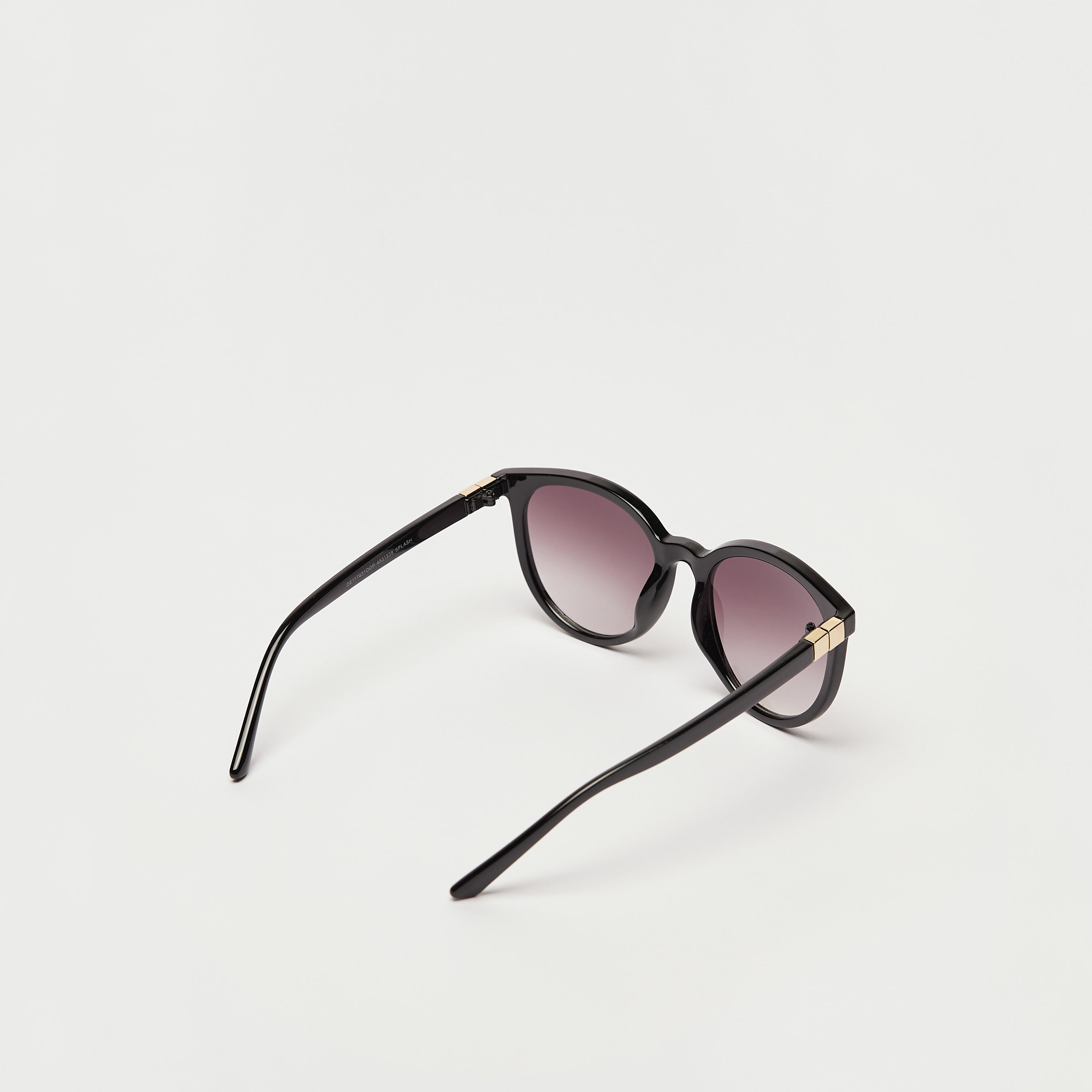 نظارة شمسية بعدسات ملونة بإطار كامل مستدير ووسادات أنف-women-sunglasses-image-3