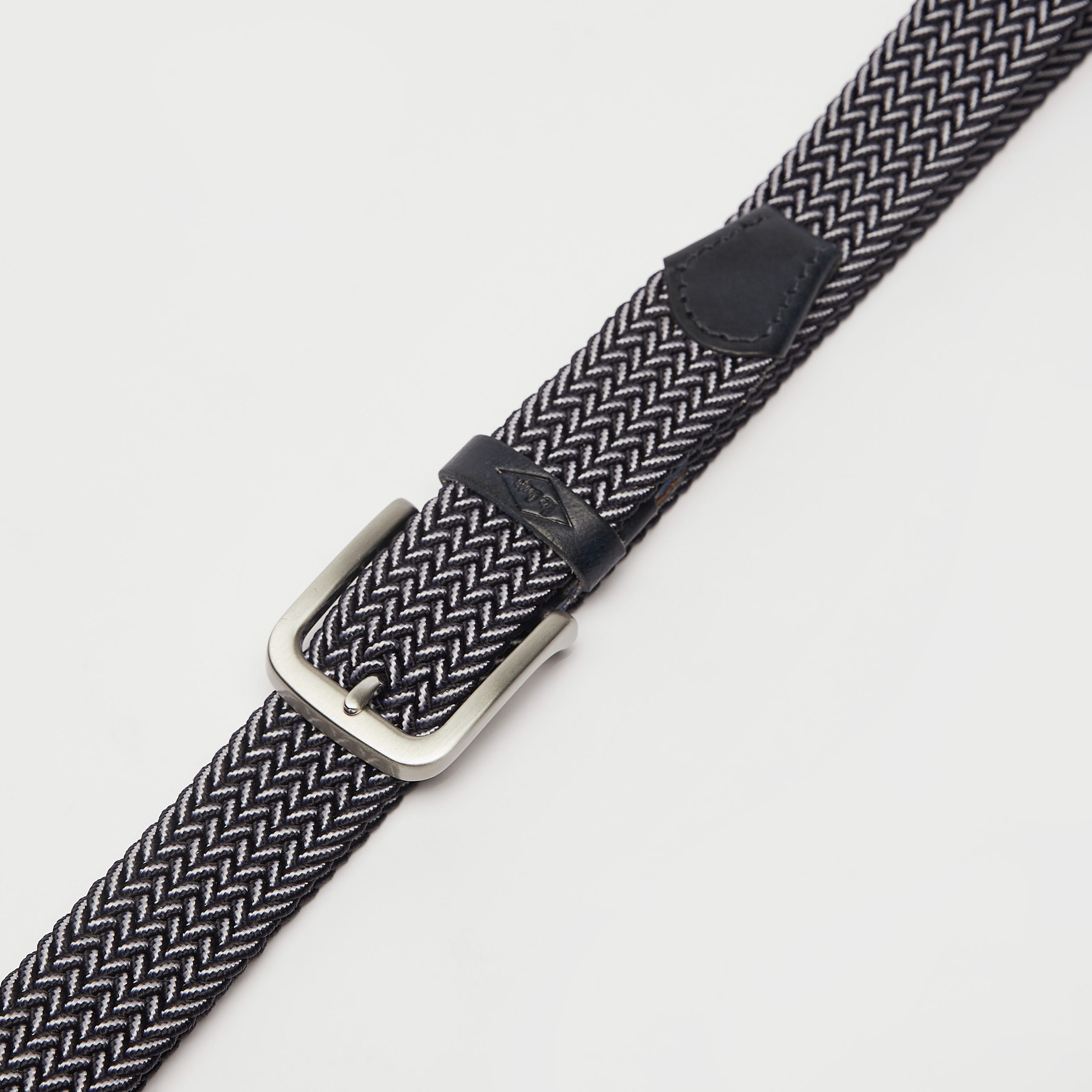 حزام جلد بارز الملمس بإبزيم إغلاق بدبوس من لي كوبر-men-beltsandwallets-belts-image-3