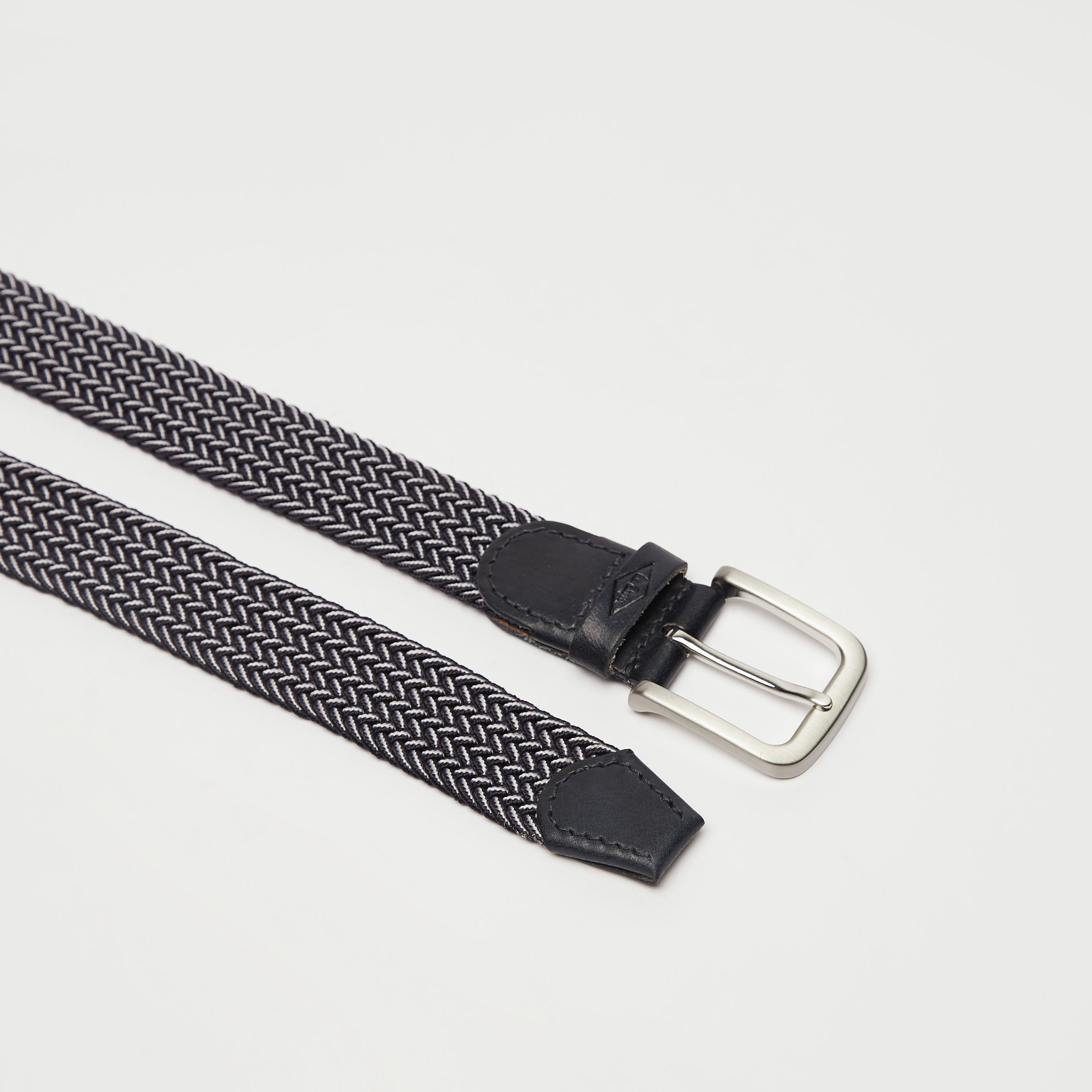 حزام جلد بارز الملمس بإبزيم إغلاق بدبوس من لي كوبر-men-beltsandwallets-belts-image-5
