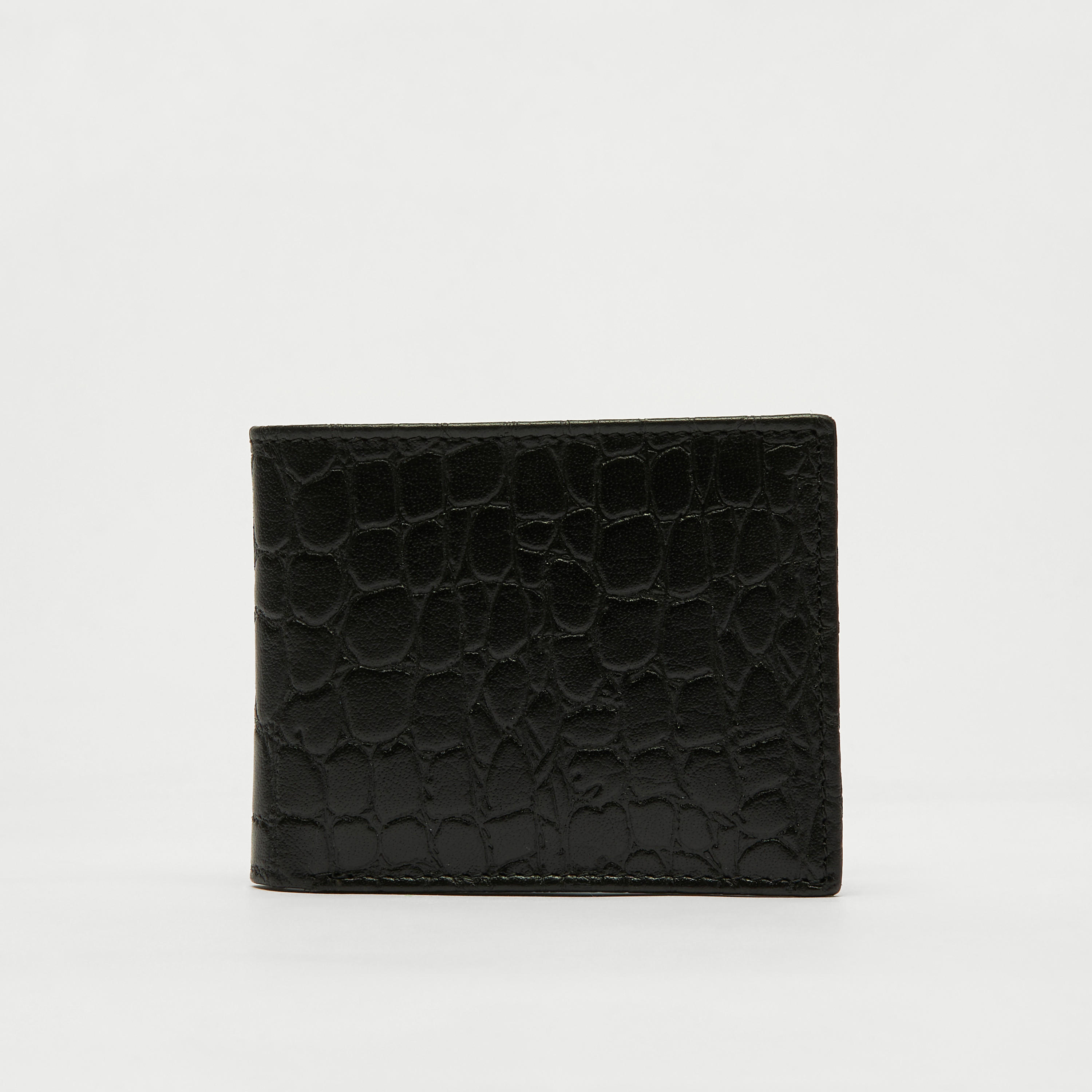 Textured Leather Bi-Fold Wallet-men-beltsandwallets-wallets-image-1