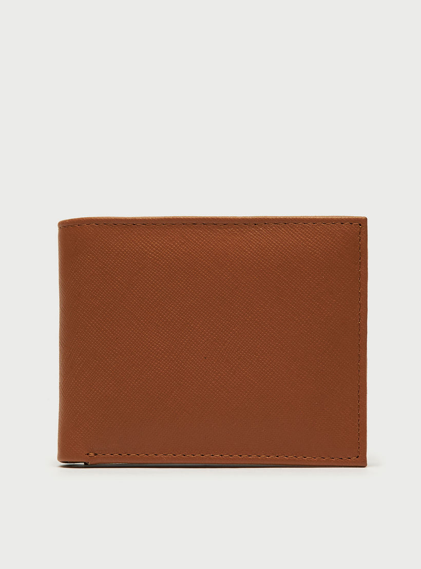 Textured Leather Bi-Fold Wallet-men-beltsandwallets-wallets-image-1