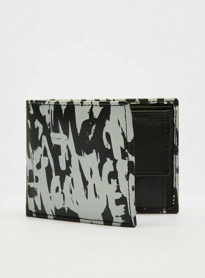 Typographic Print Leather Bi-Fold Wallet-men-beltsandwallets-wallets-image-2