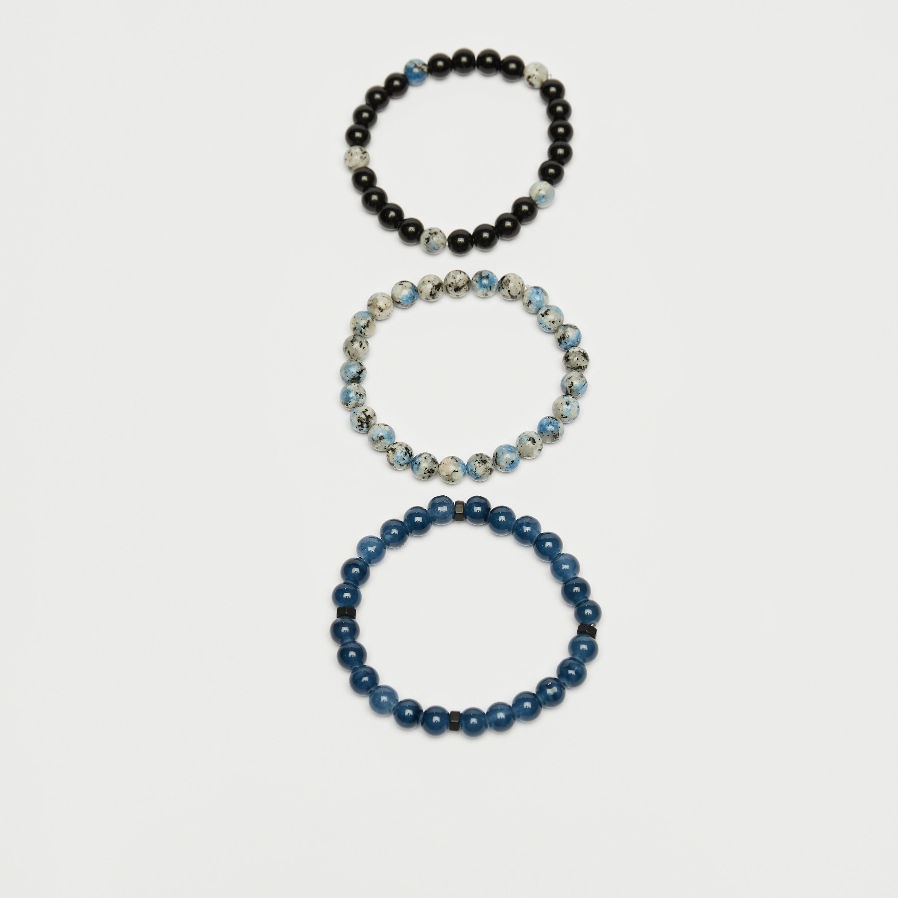 Set of 3 - Beaded Bracelet-men-watchesandjewellery-bracelets-image-1