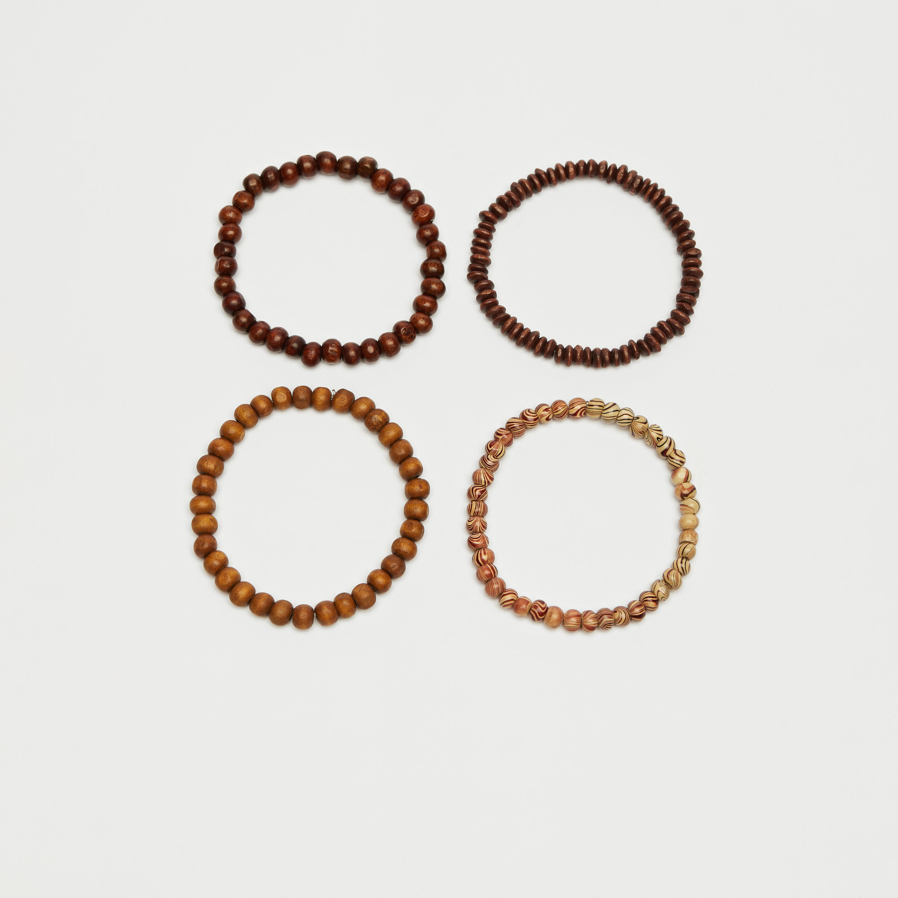 Set of 4 - Beaded Bracelet-men-watchesandjewellery-bracelets-image-1