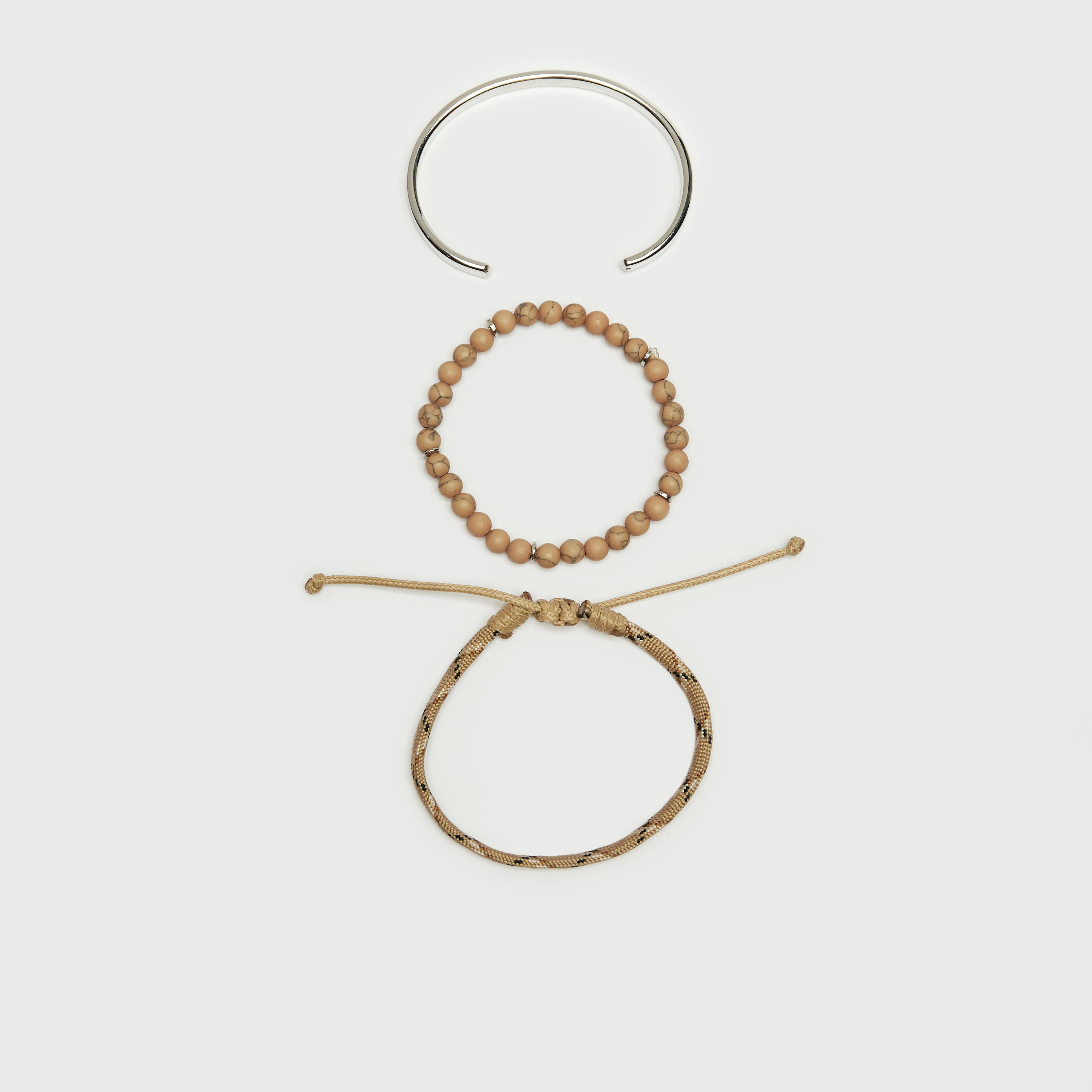 طقم أساور متنوعة - 3 قطع-men-watchesandjewellery-bracelets-image-5