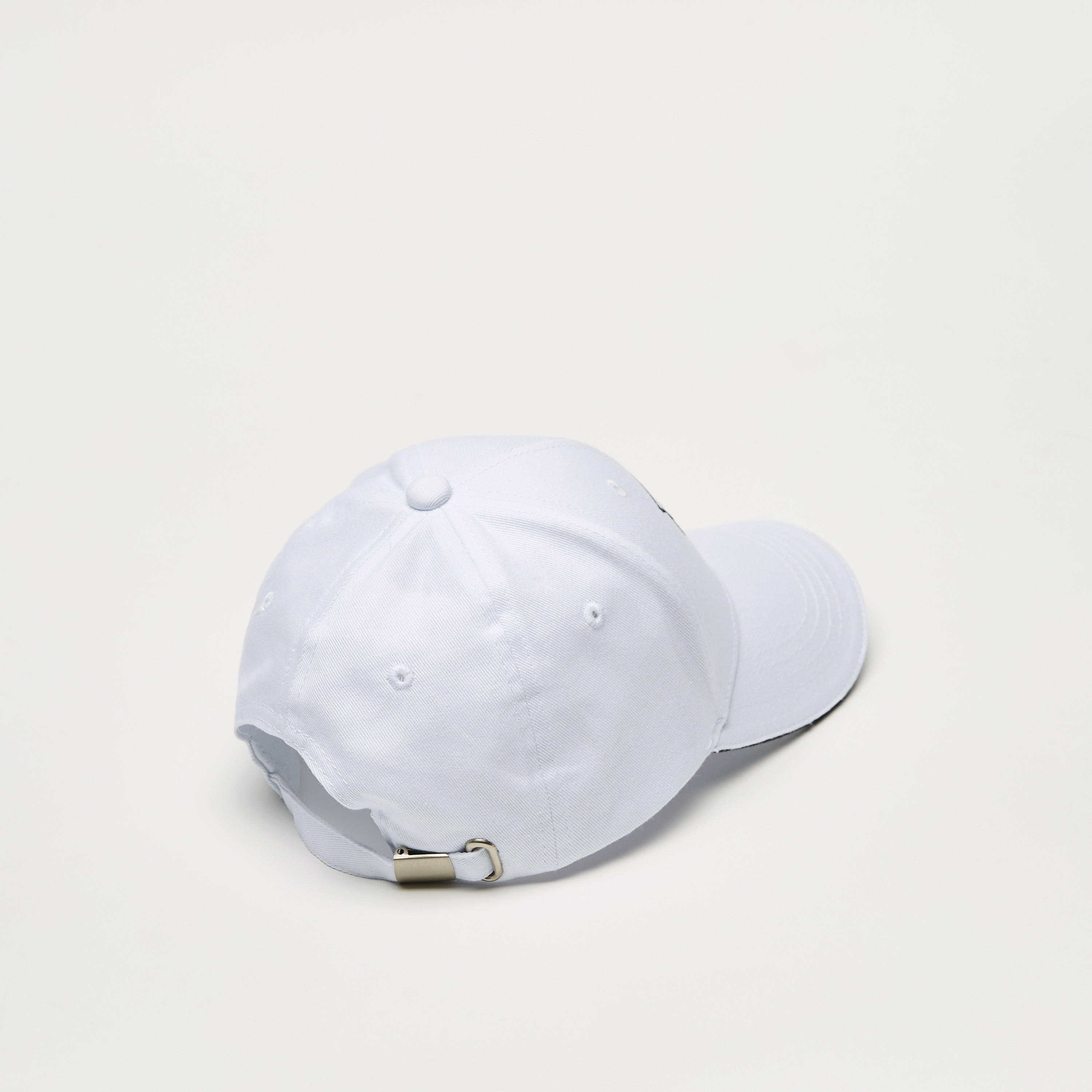 Embroidered Cap with Buckled Strap Closure-men-caps-image-5