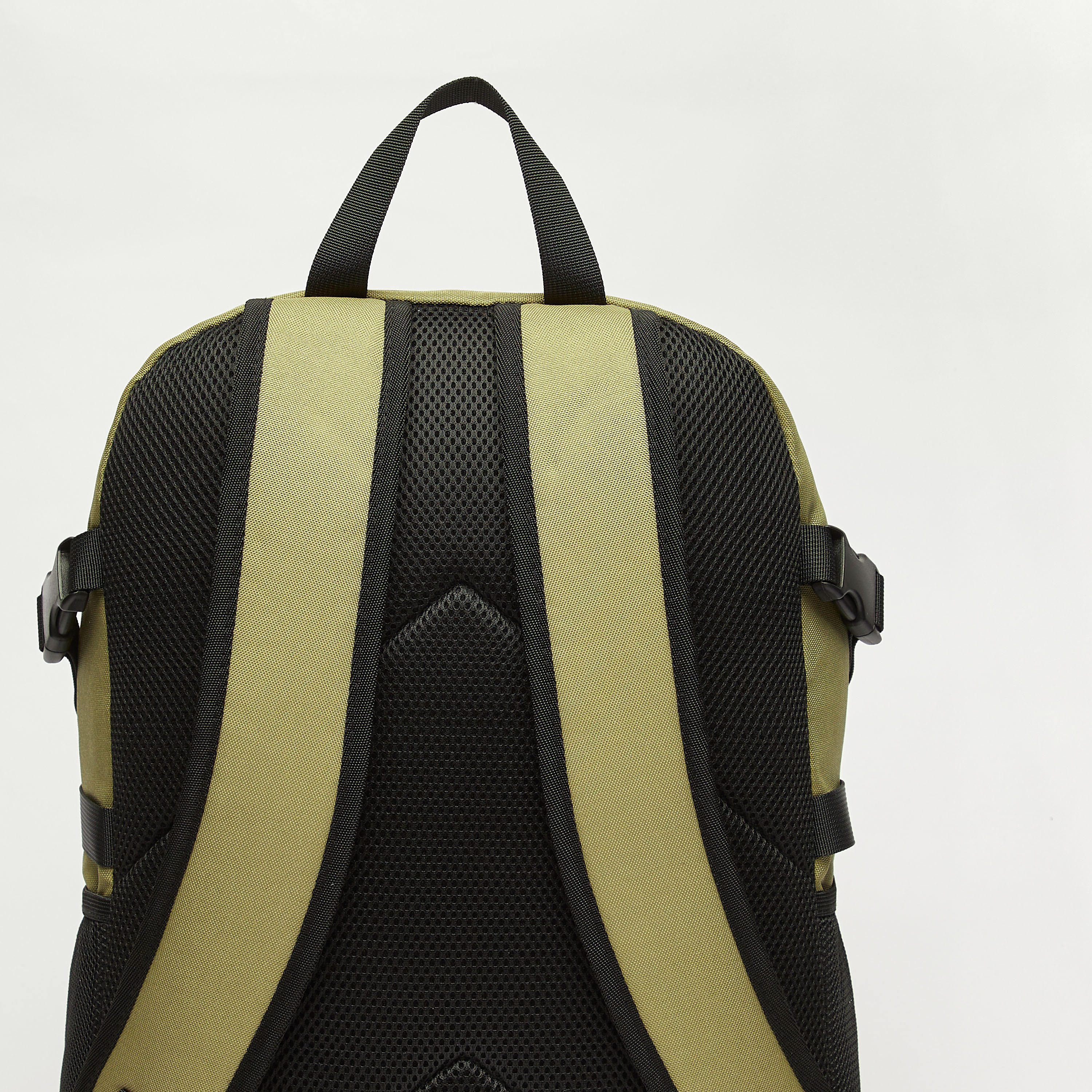 Kappa Logo Print Backpack with Adjustable Straps and Zip Closure-men-bags-image-6