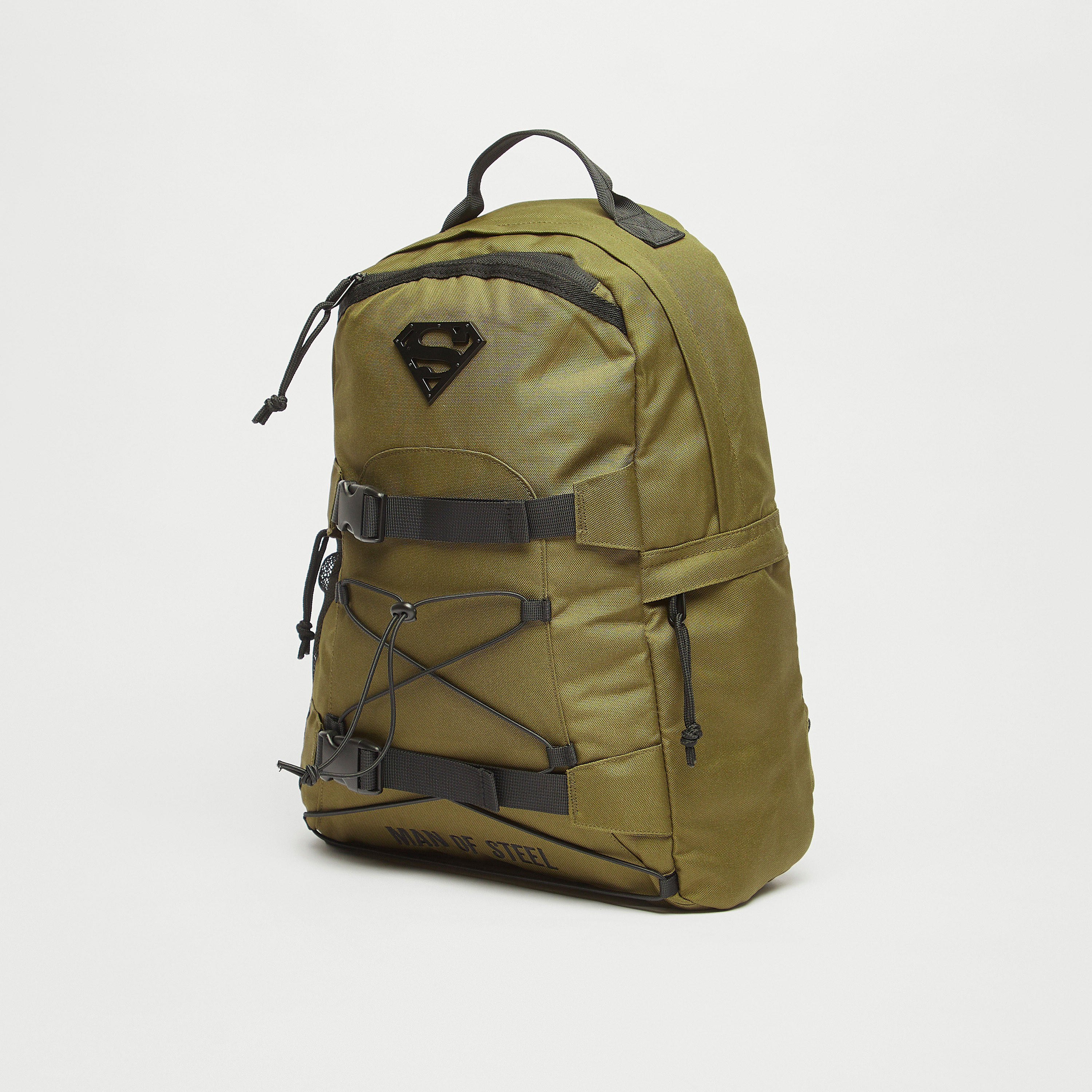 شنطة ظهر بأحزمة قابلة للتعديل وسحّاب إغلاق وزينة سوبرمان-men-bags-image-4