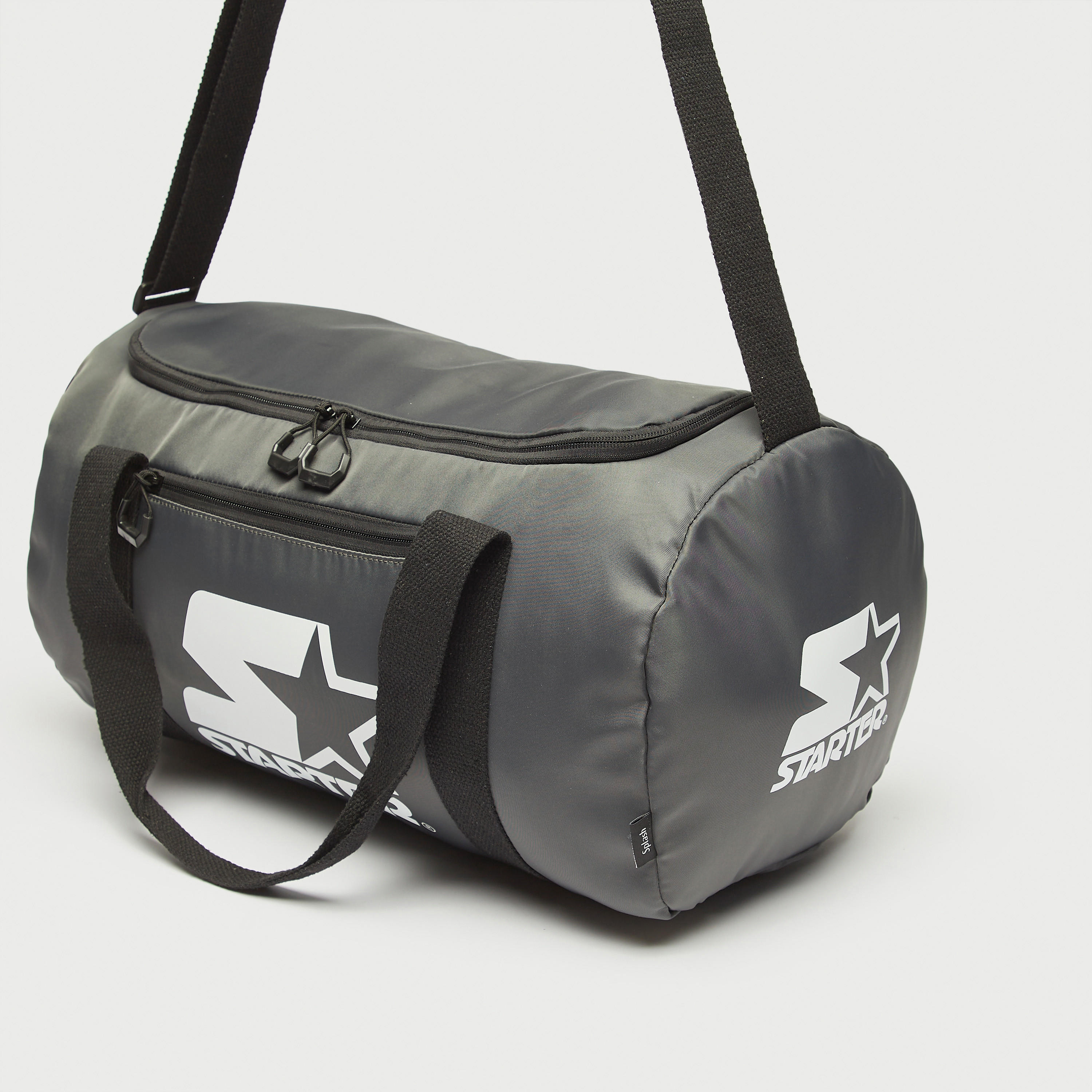 Starter Print Duffel Bag with Adjustable Strap and Zip Closure-men-bags-image-3