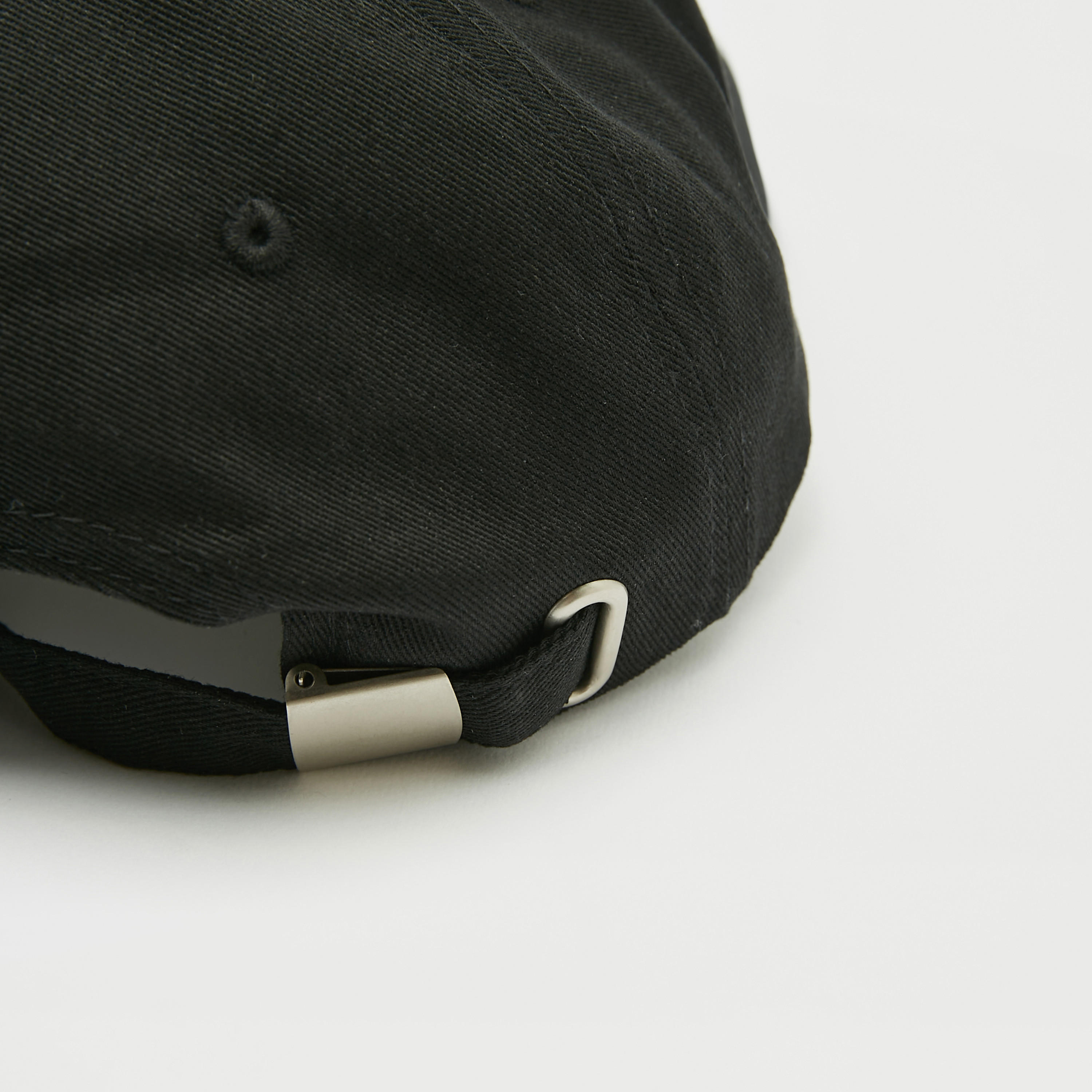 Slogan Embroidered Cap with Buckled Strap Closure-men-caps-image-5