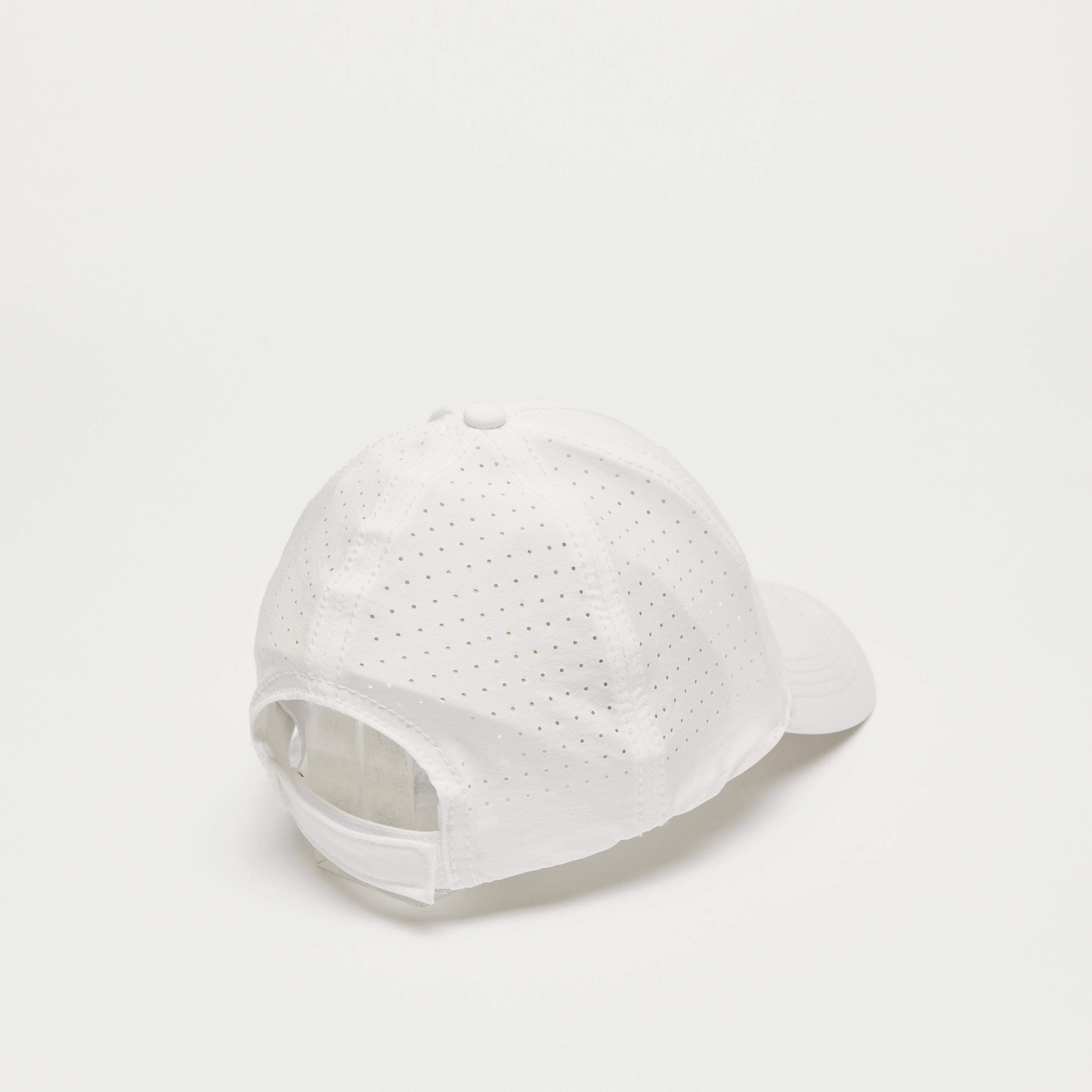 Kappa Logo Embroidered Cap with Hook and Loop Strap Closure-men-clothing-sportswearandactivewear-accessories-image-5