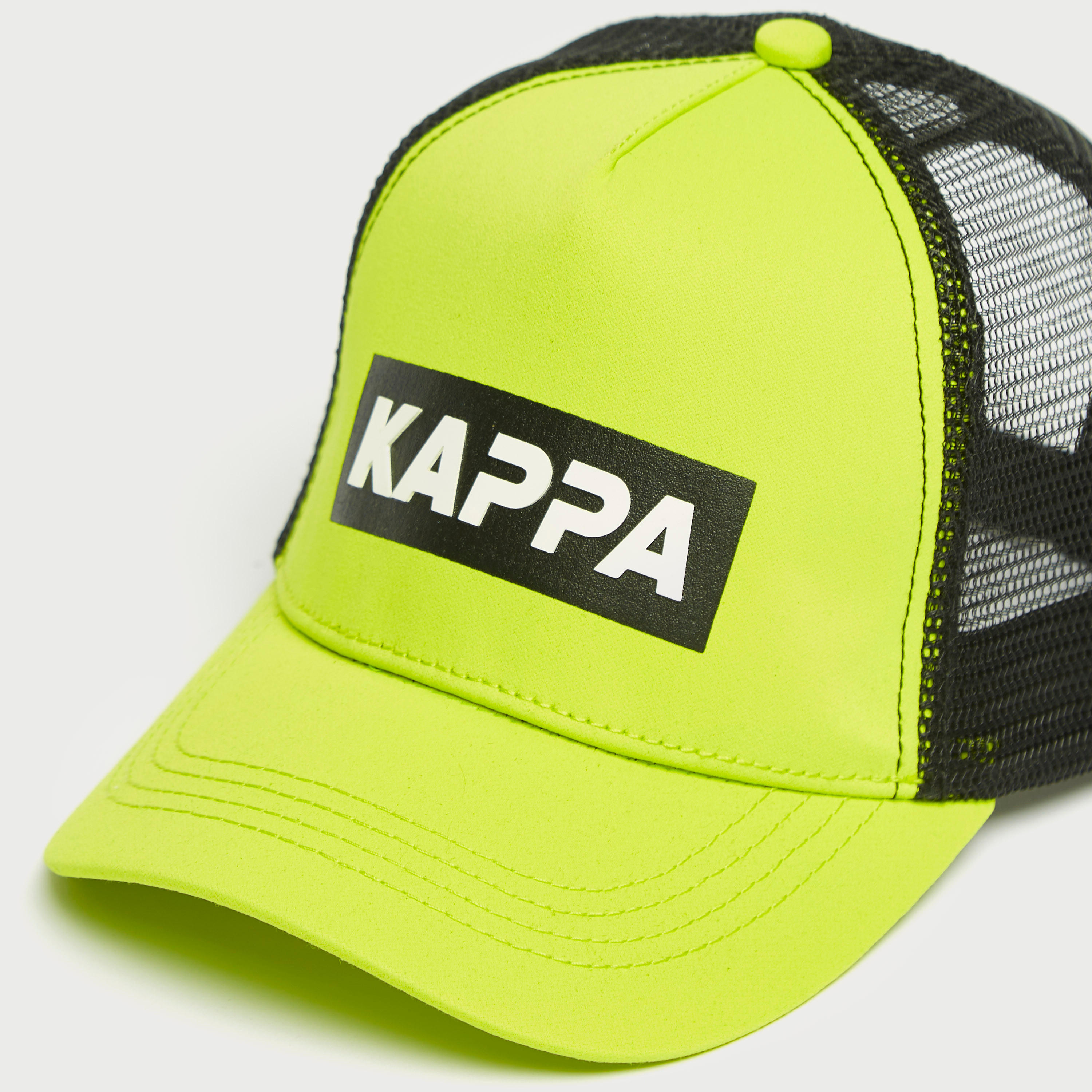 Kappa Colourblock Logo Print Mesh Cap with Snap Back Closure-men-clothing-sportswearandactivewear-accessories-image-3