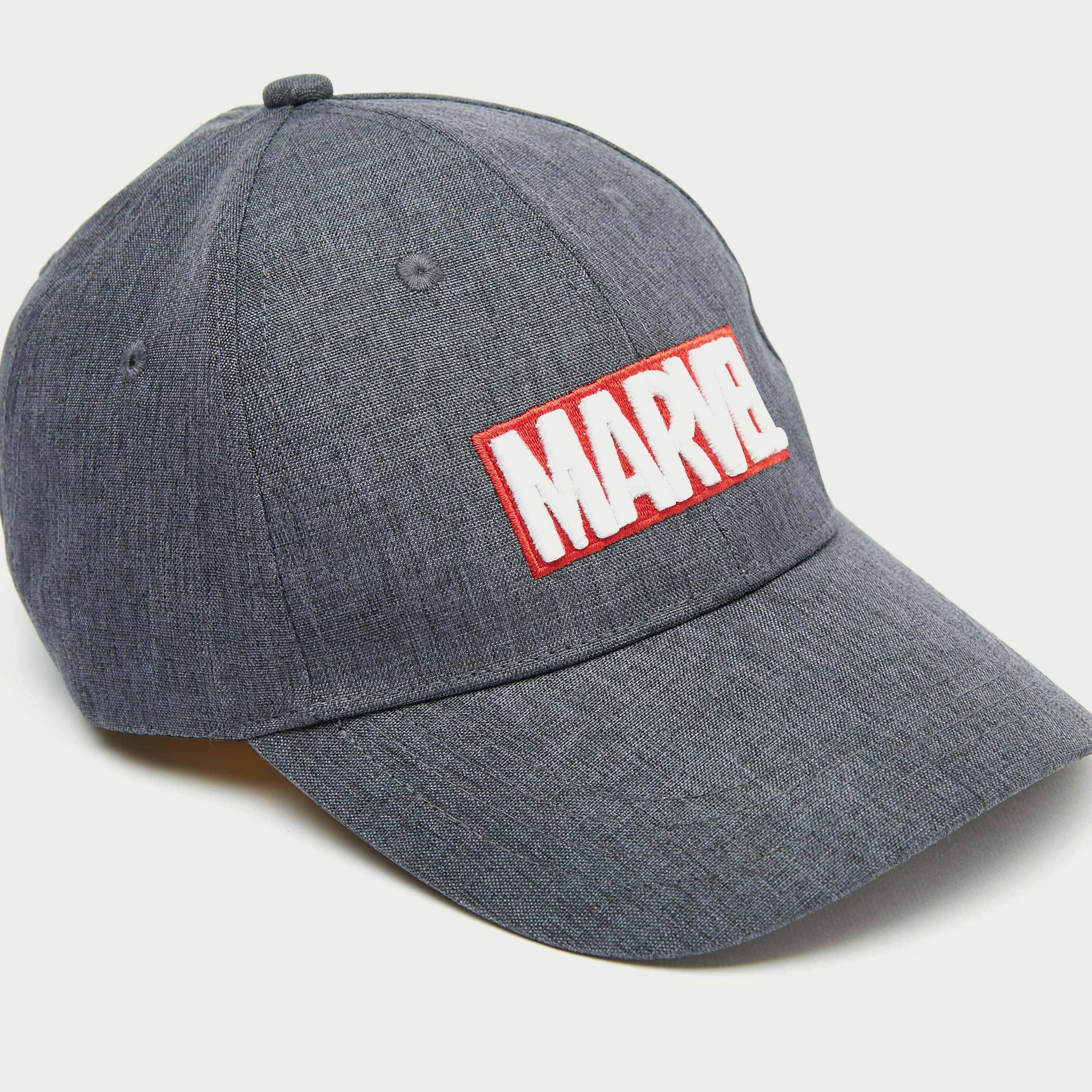 Marvel Applique Detail Cap with Buckled Strap Closure-men-caps-image-3