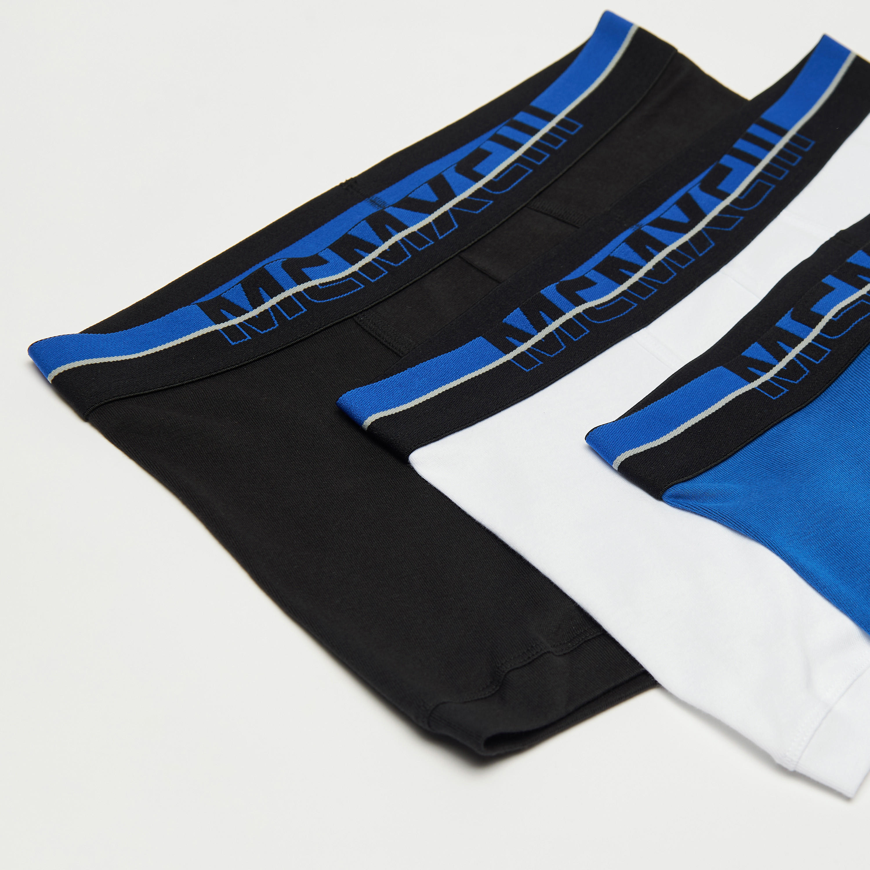 سراويل داخليّة هيبستر سادة بخصر مطّاطي - طقم 3 قطع-men-clothing-innerwear-underwear-image-5