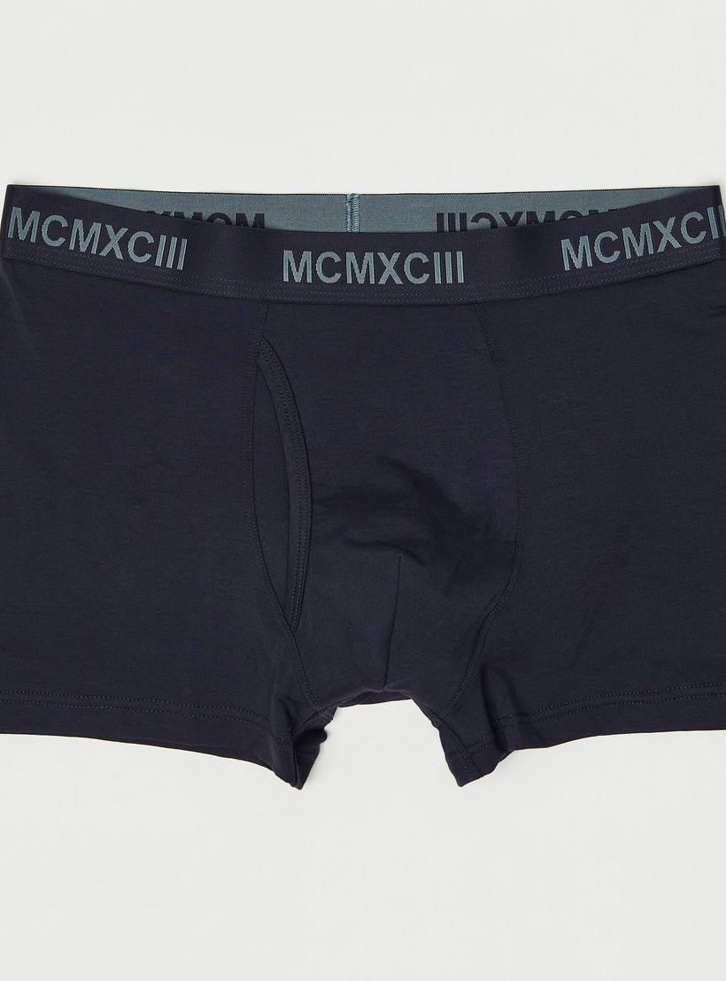 شورت ترانك سادة بخصر مطّاطي- طقم 3 قطع-men-clothing-innerwear-underwear-image-3