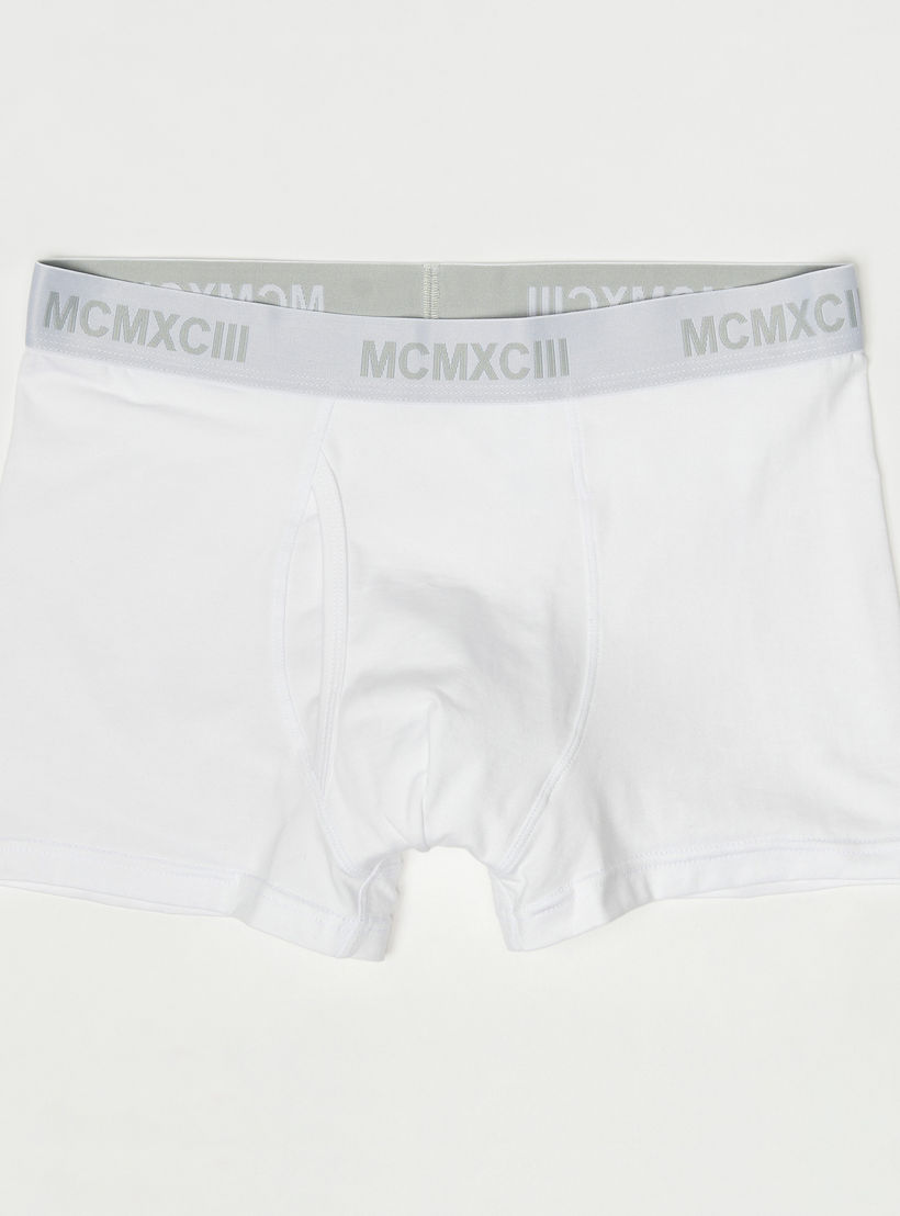 شورت ترانك سادة بخصر مطّاطي- طقم من 3 قطع-men-clothing-innerwear-underwear-image-3