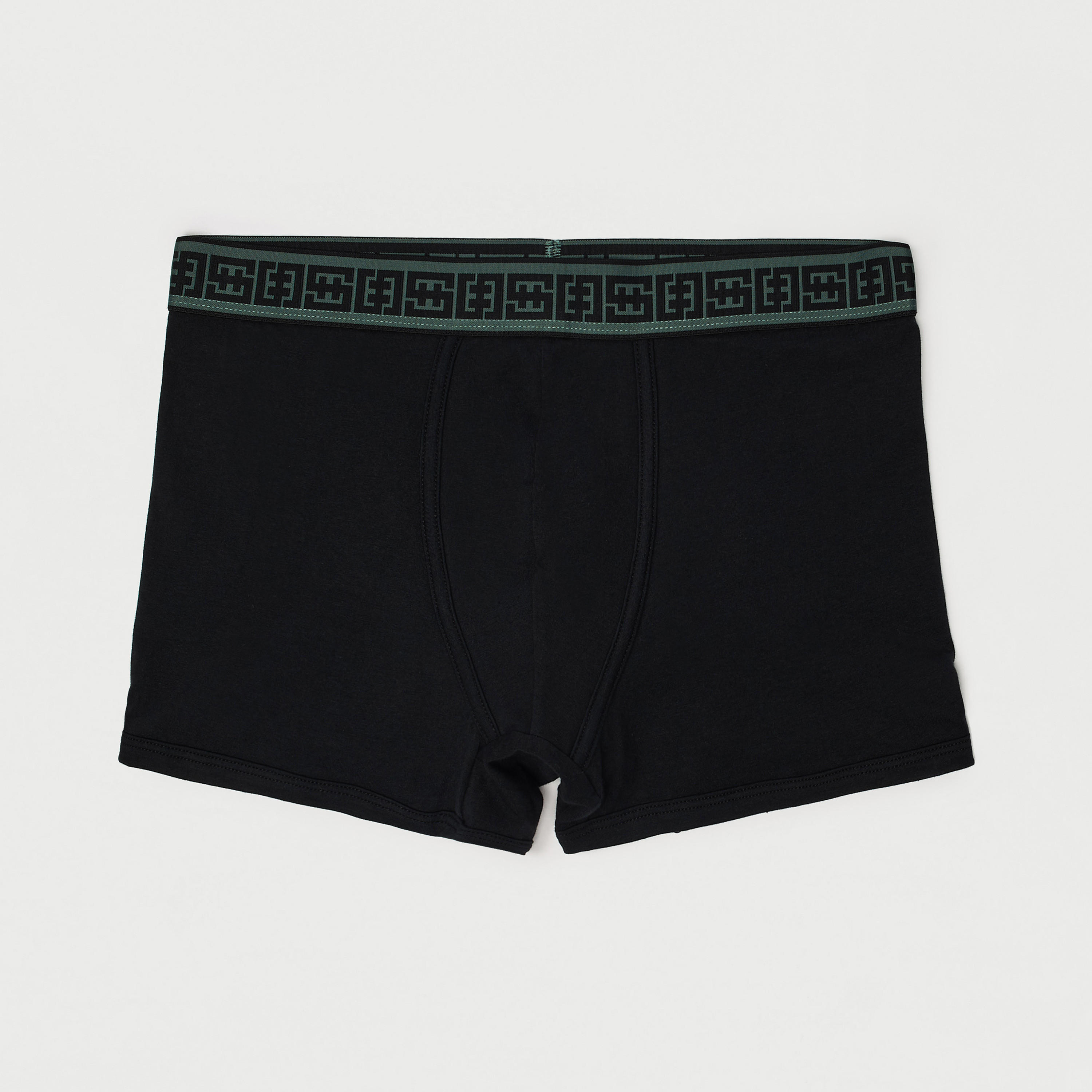 سراويل داخليّة هيبستر سادة بخصر مطّاطي - طقم من 3 قطع-men-clothing-innerwear-underwear-image-2
