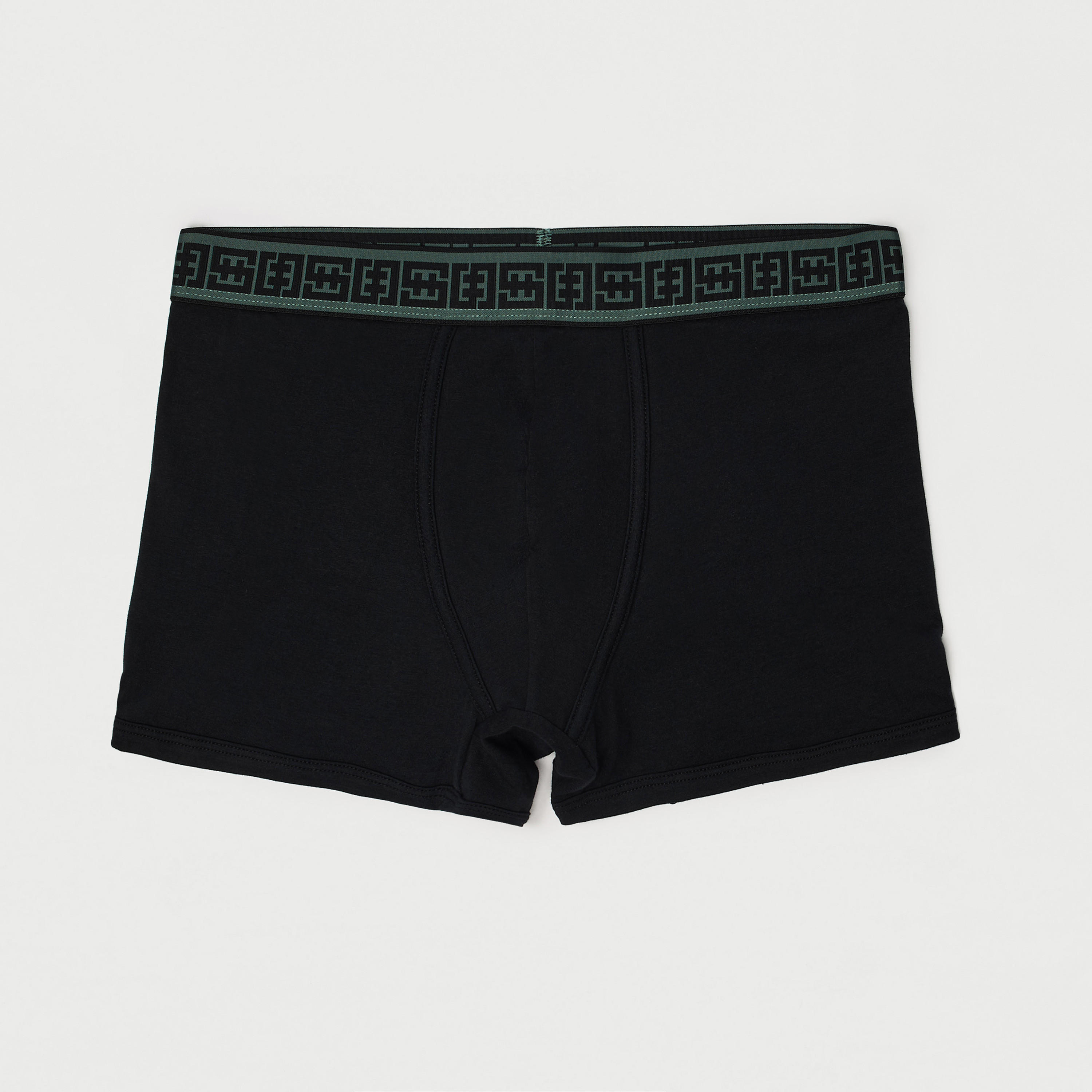 سراويل داخليّة هيبستر سادة بخصر مطّاطي - طقم من 3 قطع-men-clothing-innerwear-underwear-image-3