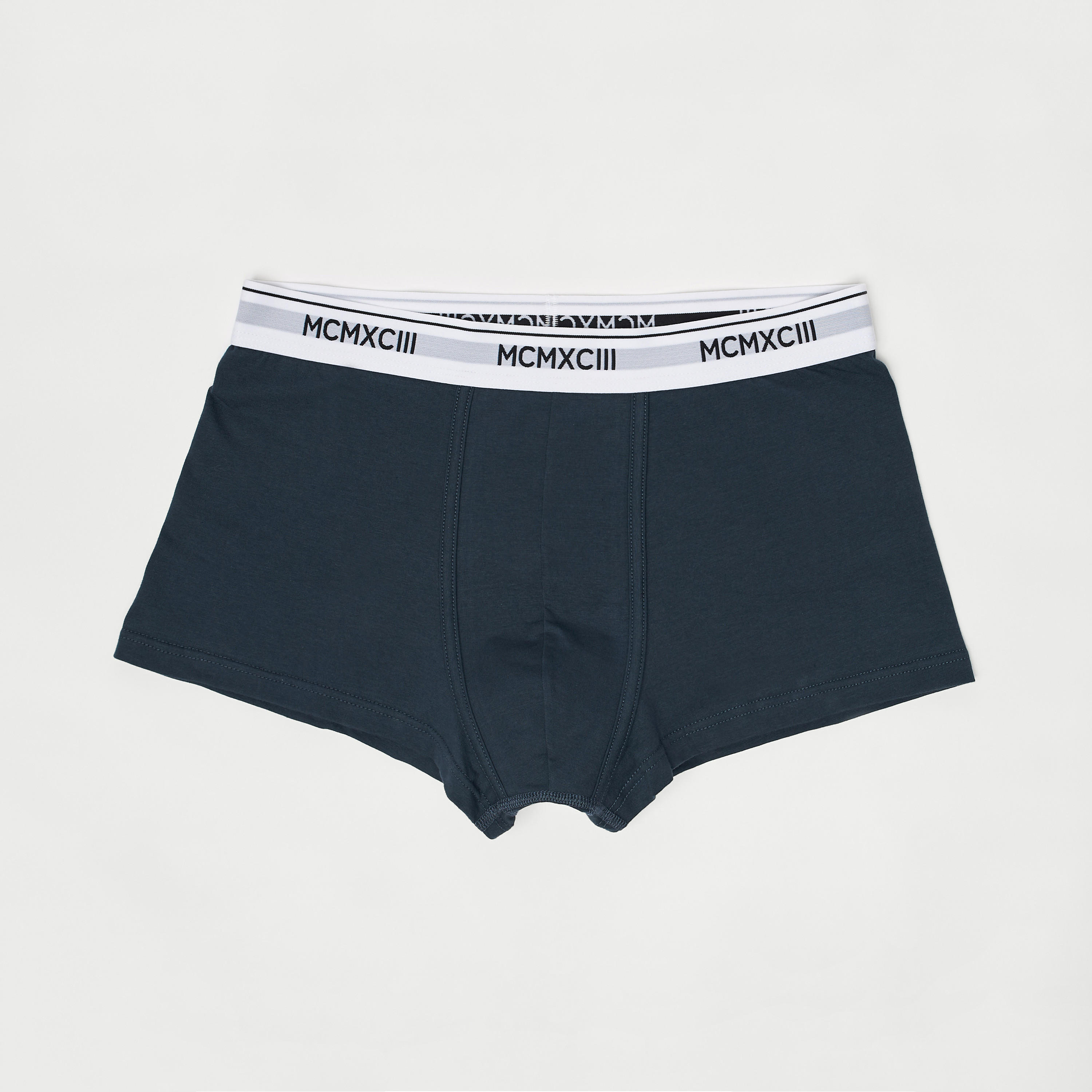 سراويل داخليّة هيبستر سادة بخصر مطّاطي - طقم من 3 قطع-men-clothing-innerwear-underwear-image-2