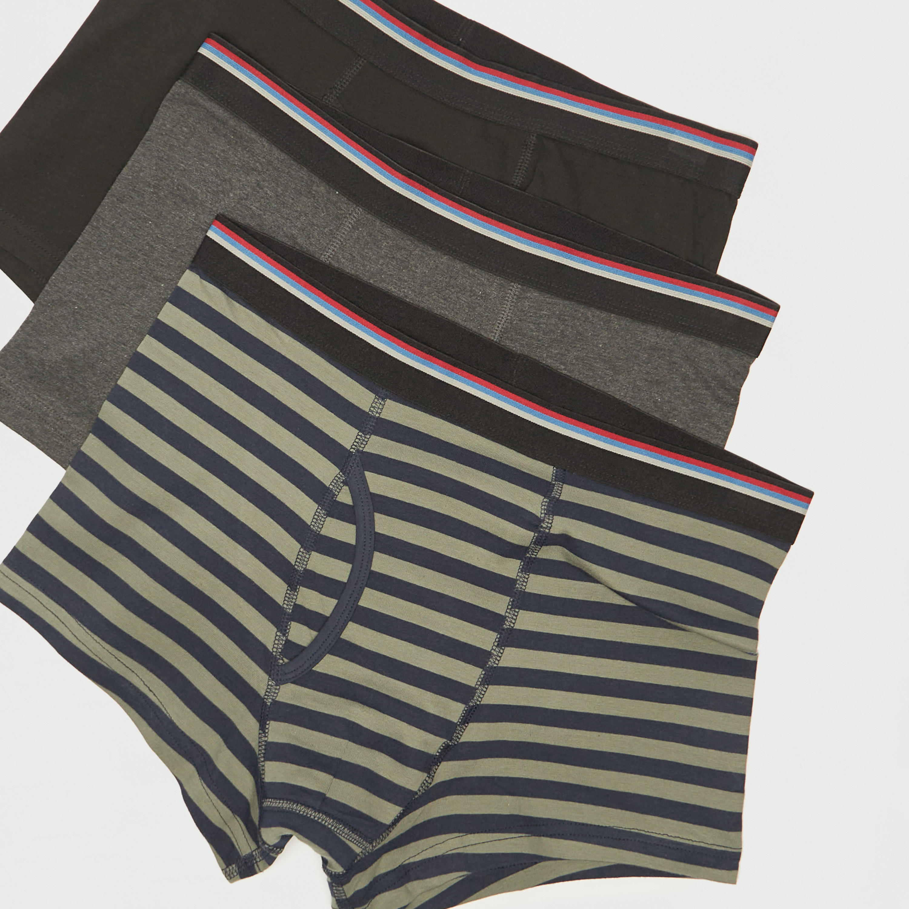 شورتات ترانك متنوعة - طقم 3 قطع-men-clothing-innerwear-underwear-image-3