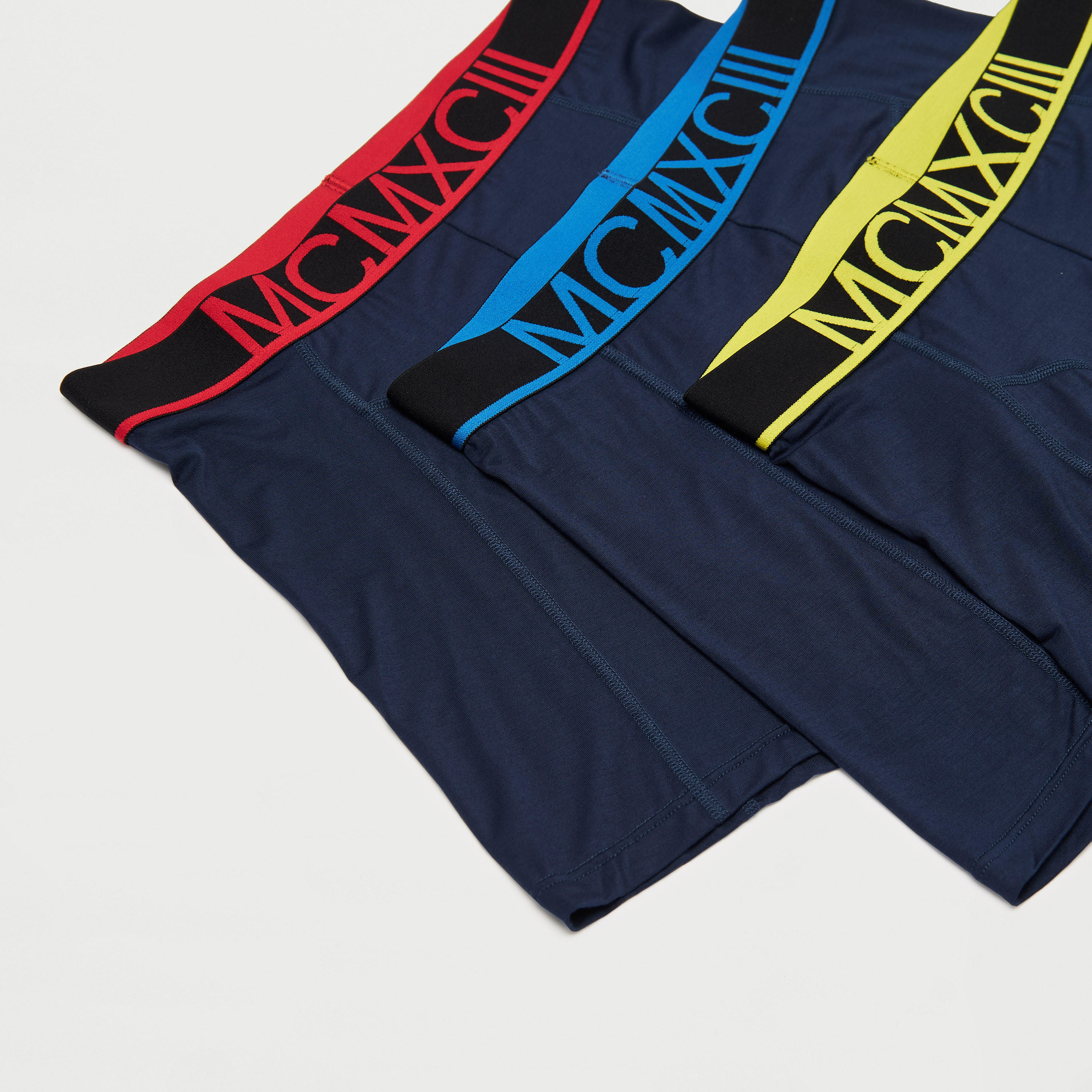 شورت ترانك سادة بخصر مطّاطي- طقم 3 قطع-men-clothing-innerwear-underwear-image-5