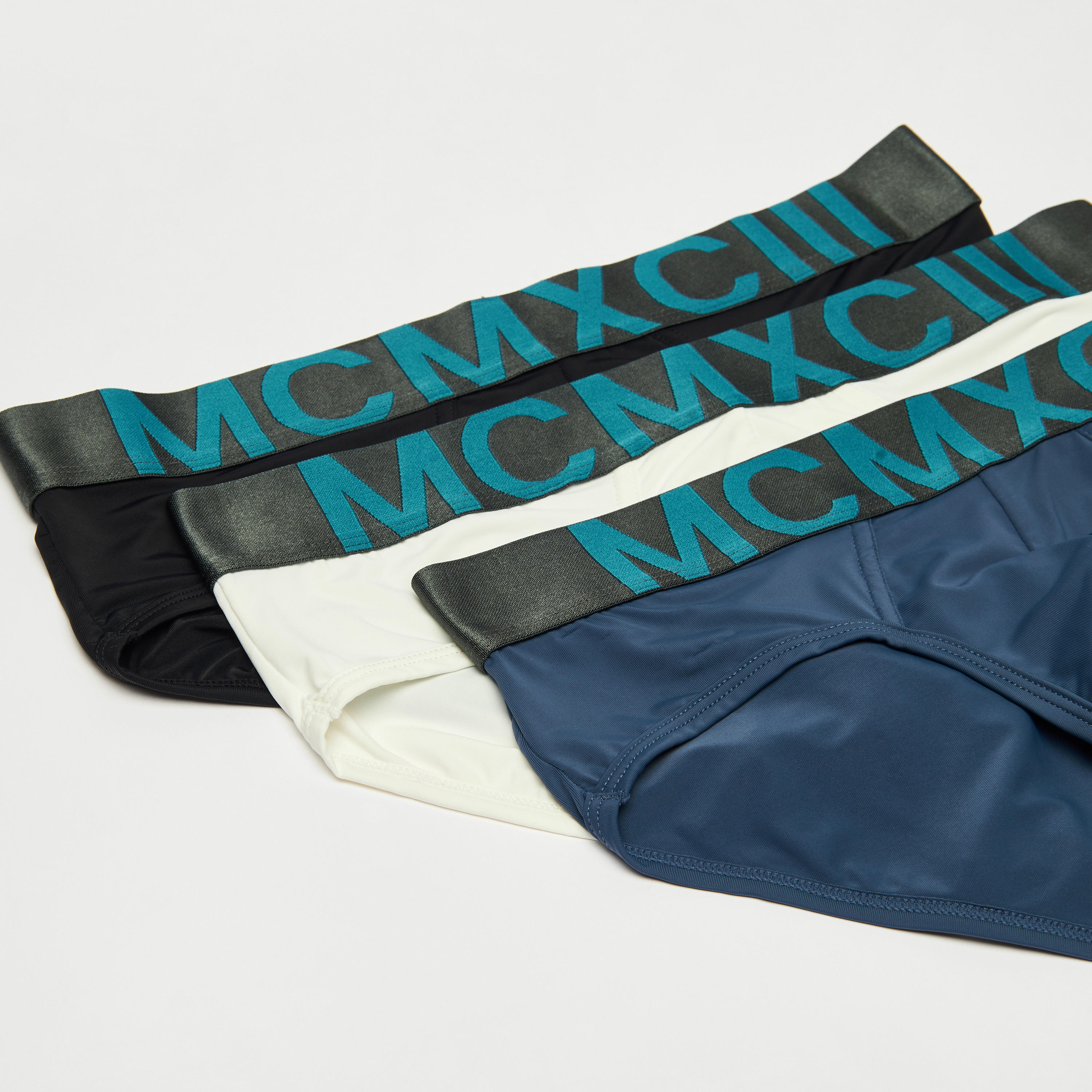 Set of 3 - Solid Briefs with Elasticised Waistband-men-clothing-innerwear-underwear-image-1