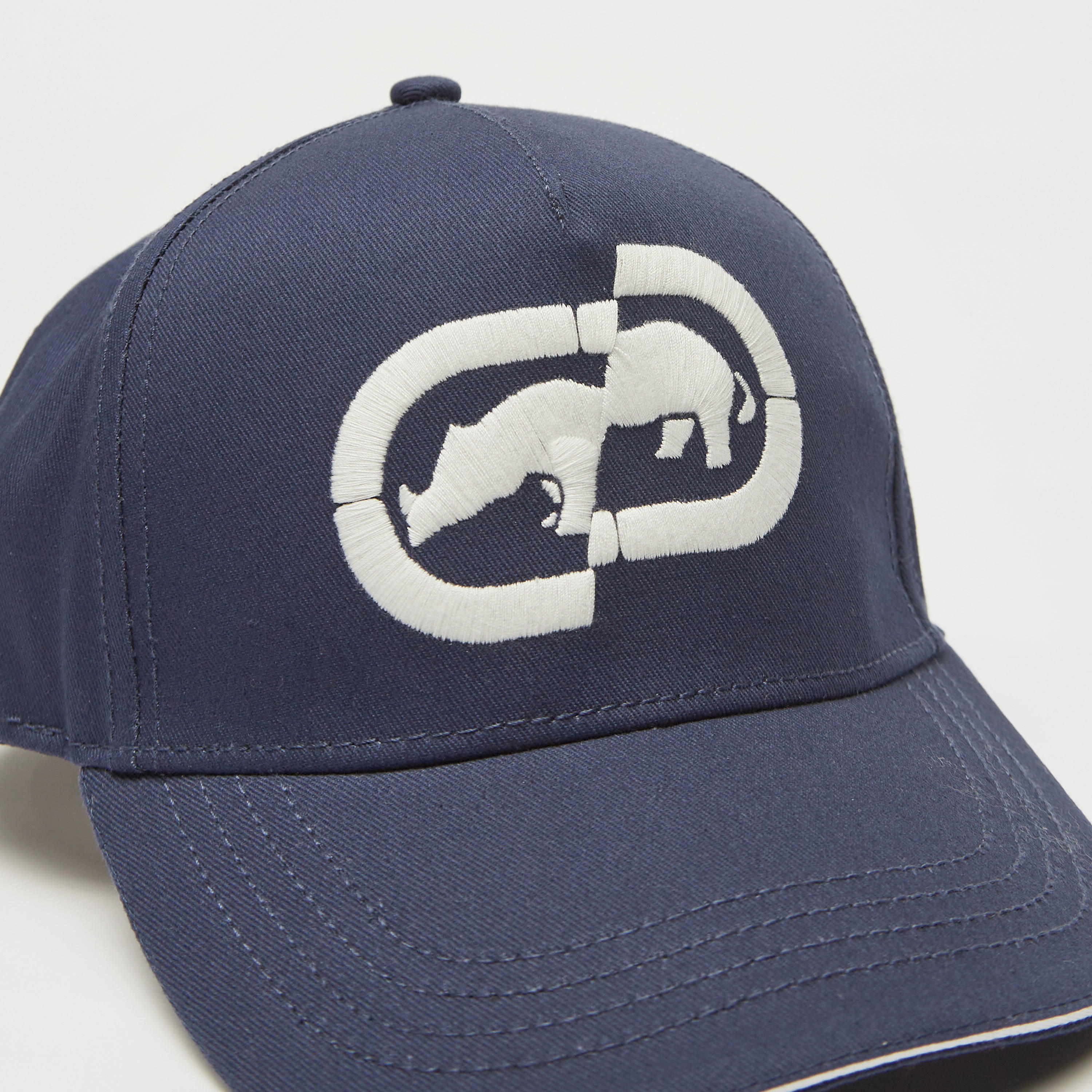 Embroidered Cap with Hook and Loop Strap Closure-men-caps-image-3