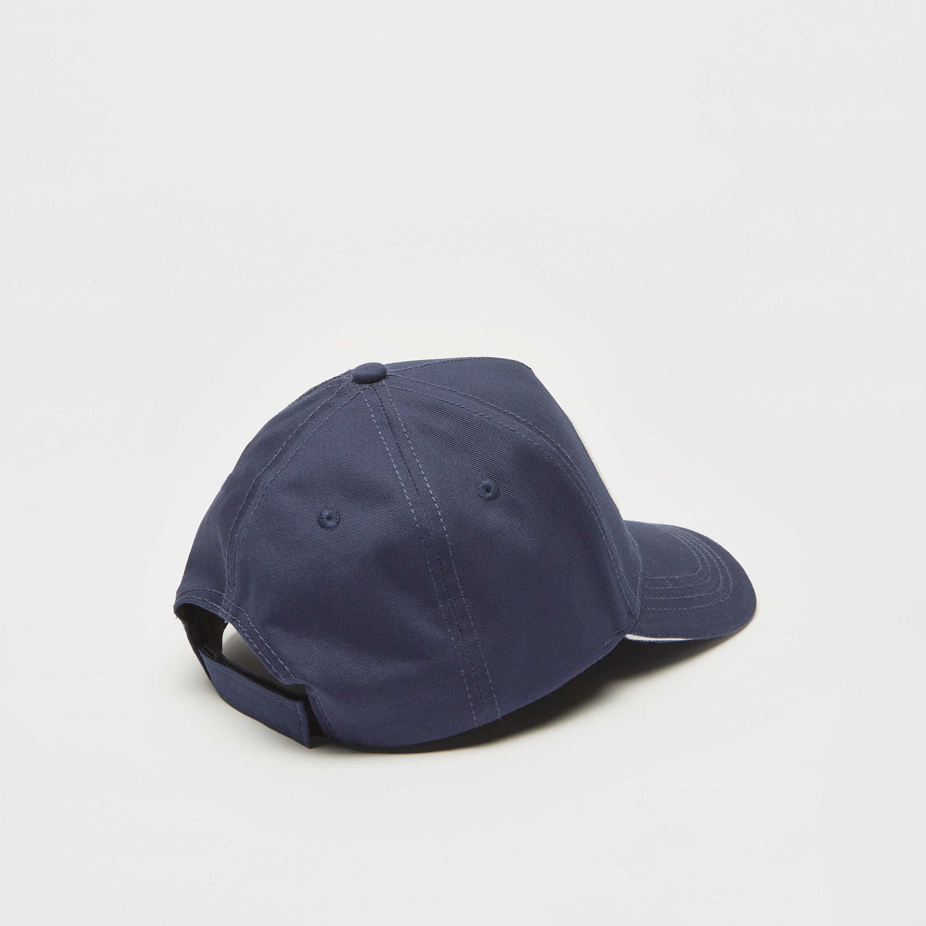 Embroidered Cap with Hook and Loop Strap Closure-men-caps-image-4