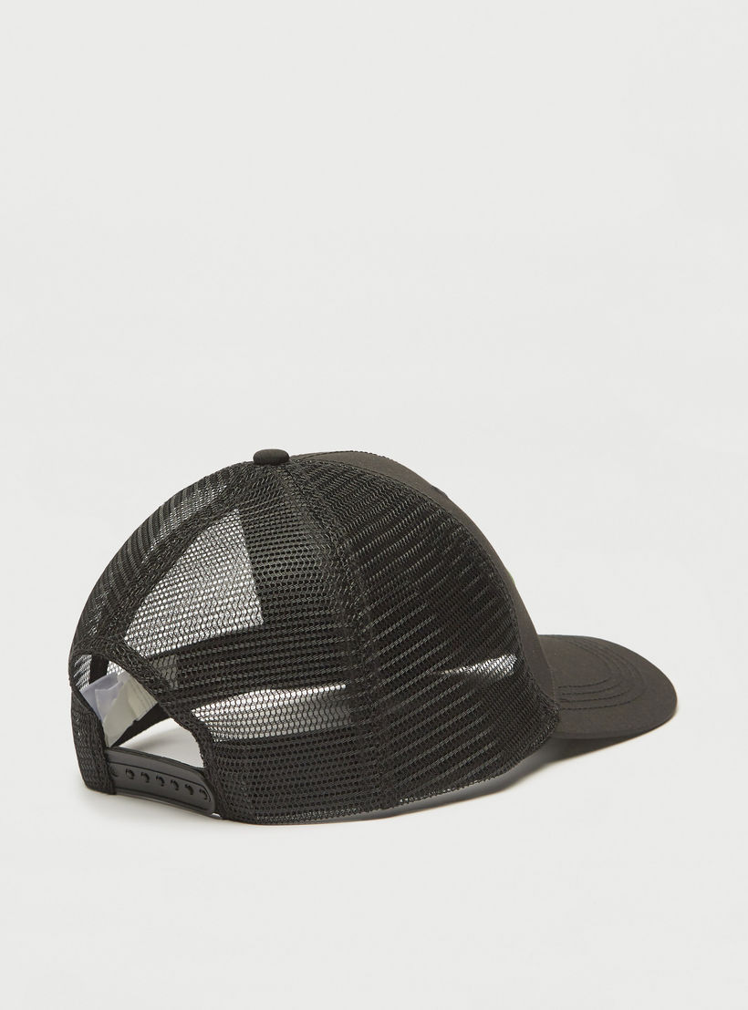 Kappa Logo Patch Cap with Snap Back Closure-men-clothing-sportswearandactivewear-accessories-image-4
