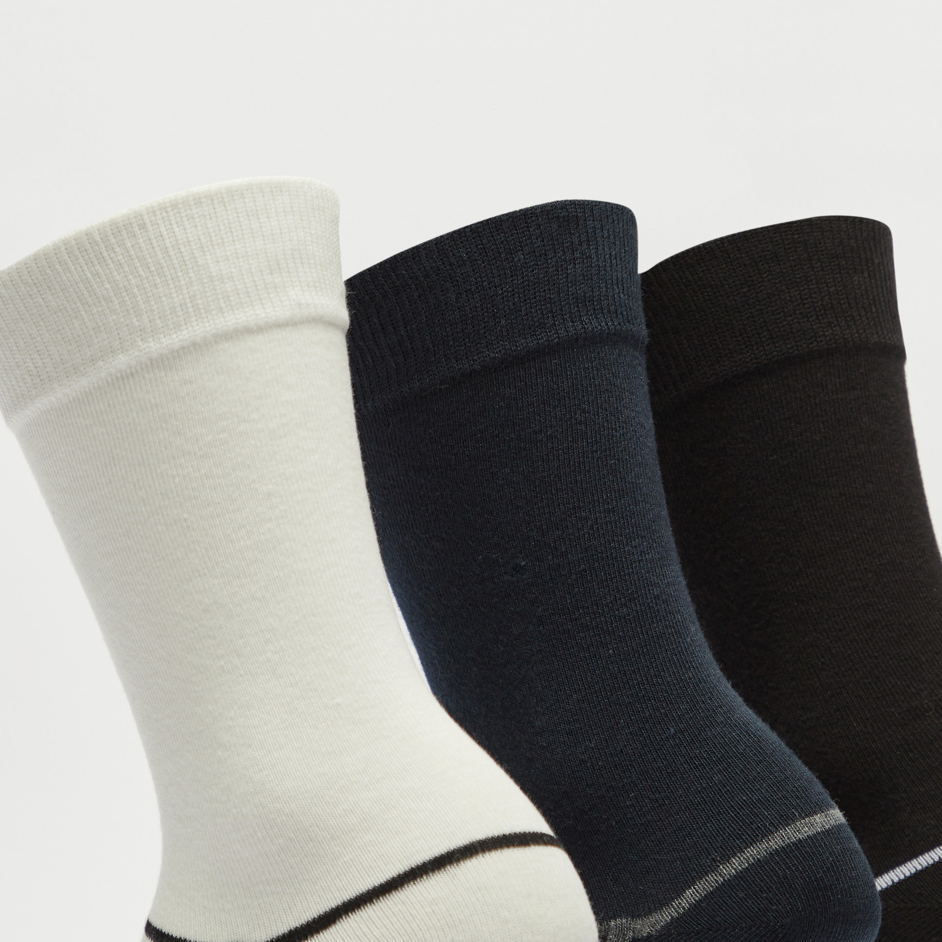 Set of 3 - Printed Crew Length Socks-men-socks-image-4