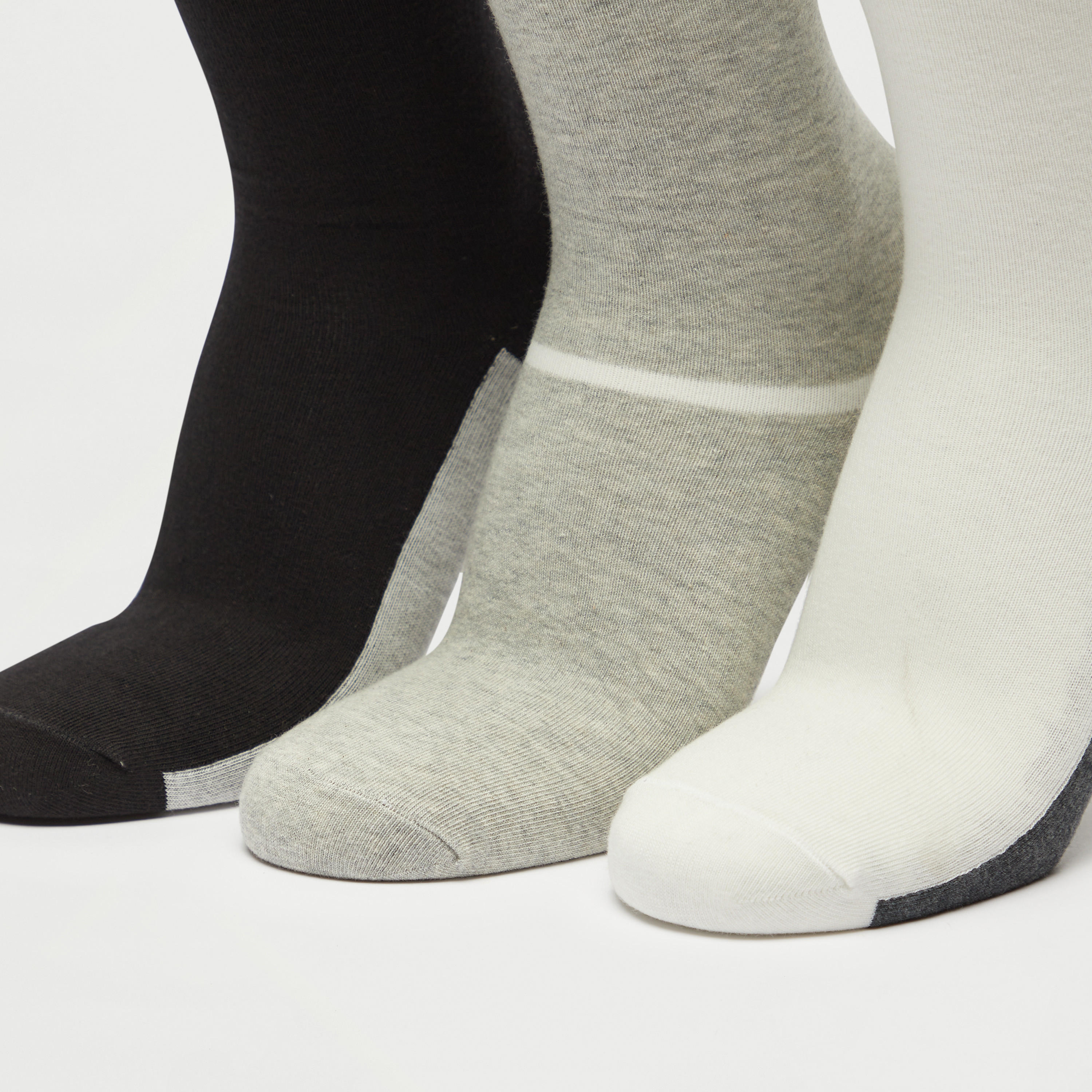 جوارب قوالب ملونة بطول ربلة الساق - طقم من 3-men-socks-image-3