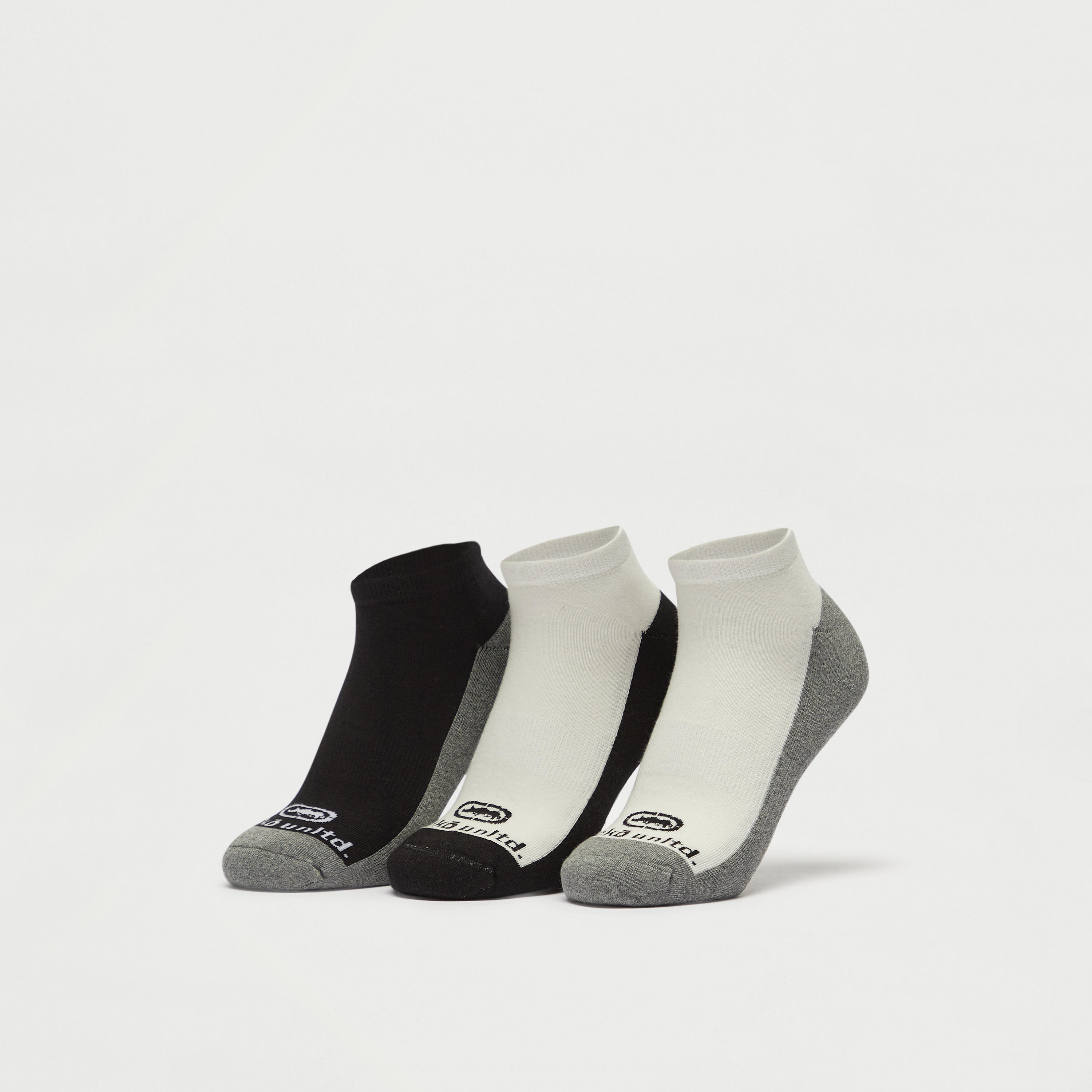 Set of 3 - Colourblock Ankle Length Socks-men-socks-image-1