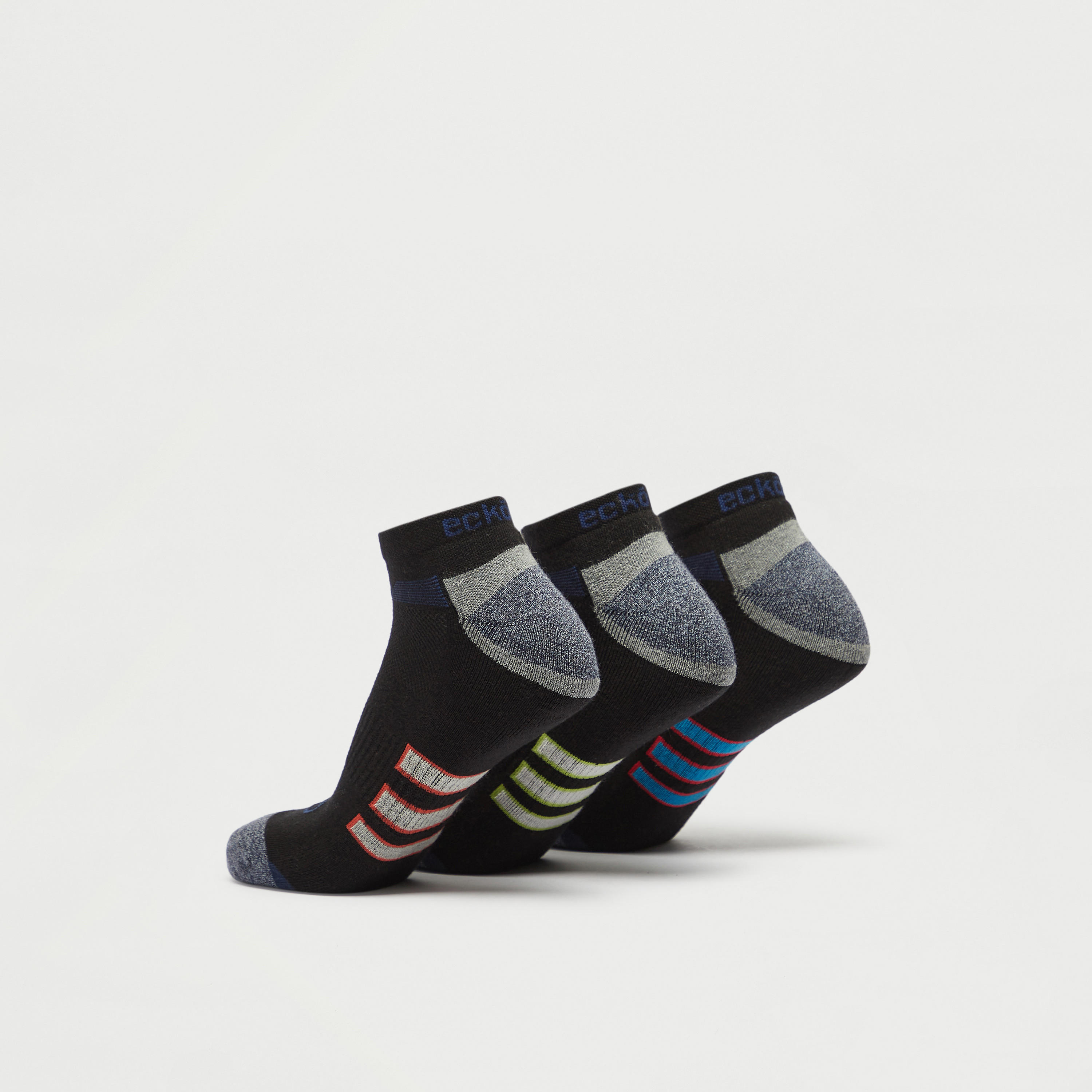 جوارب قوالب ملونة بطول الكاحل - طقم 3 أزواج-men-socks-image-3