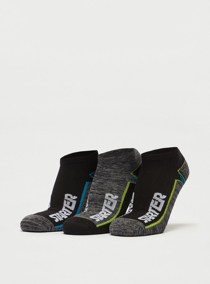 Set of 3 - Printed Ankle Length Socks-men-socks-image-1