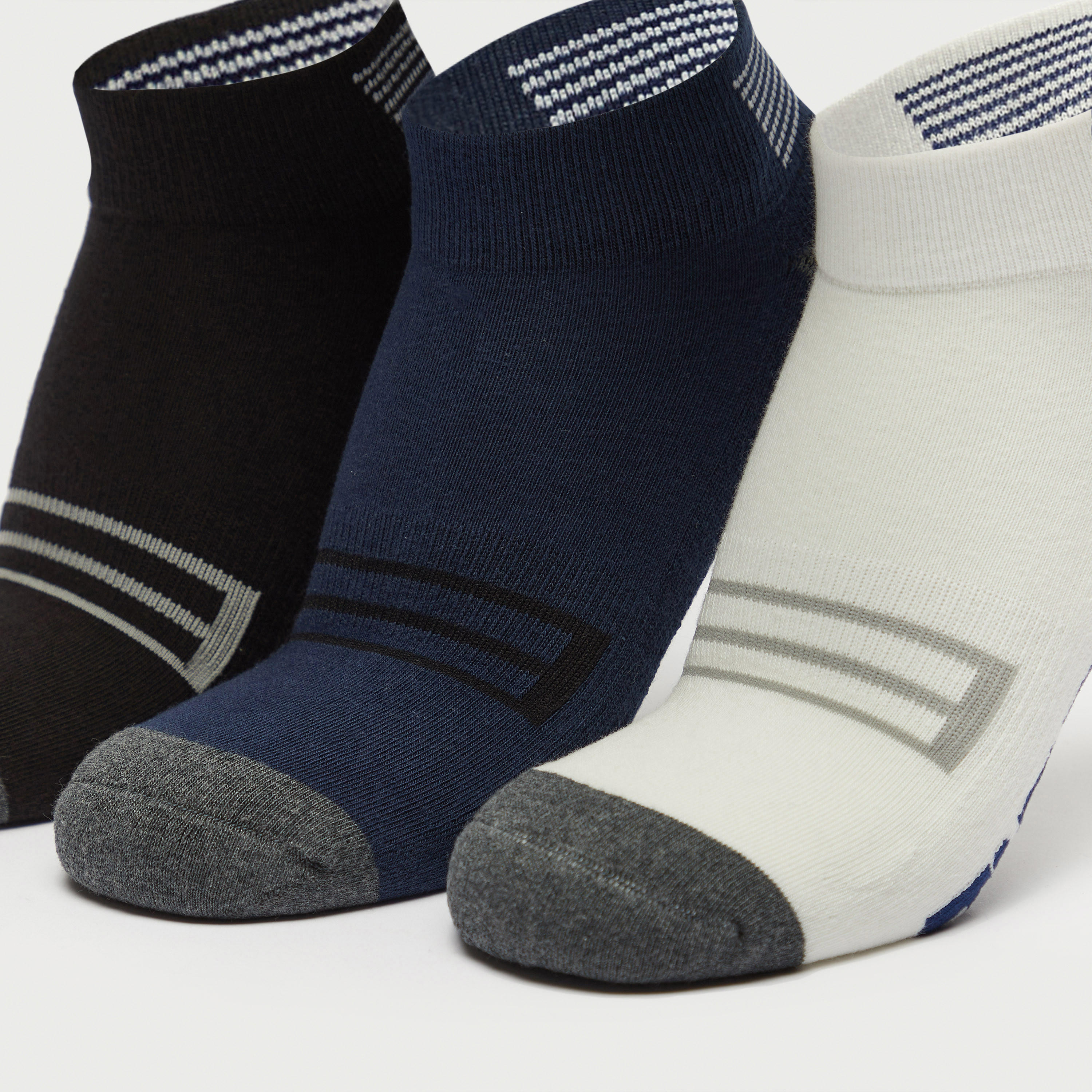 جوارب بطول الكاحل وطبعات - طقم 3 أزواج-men-socks-image-3