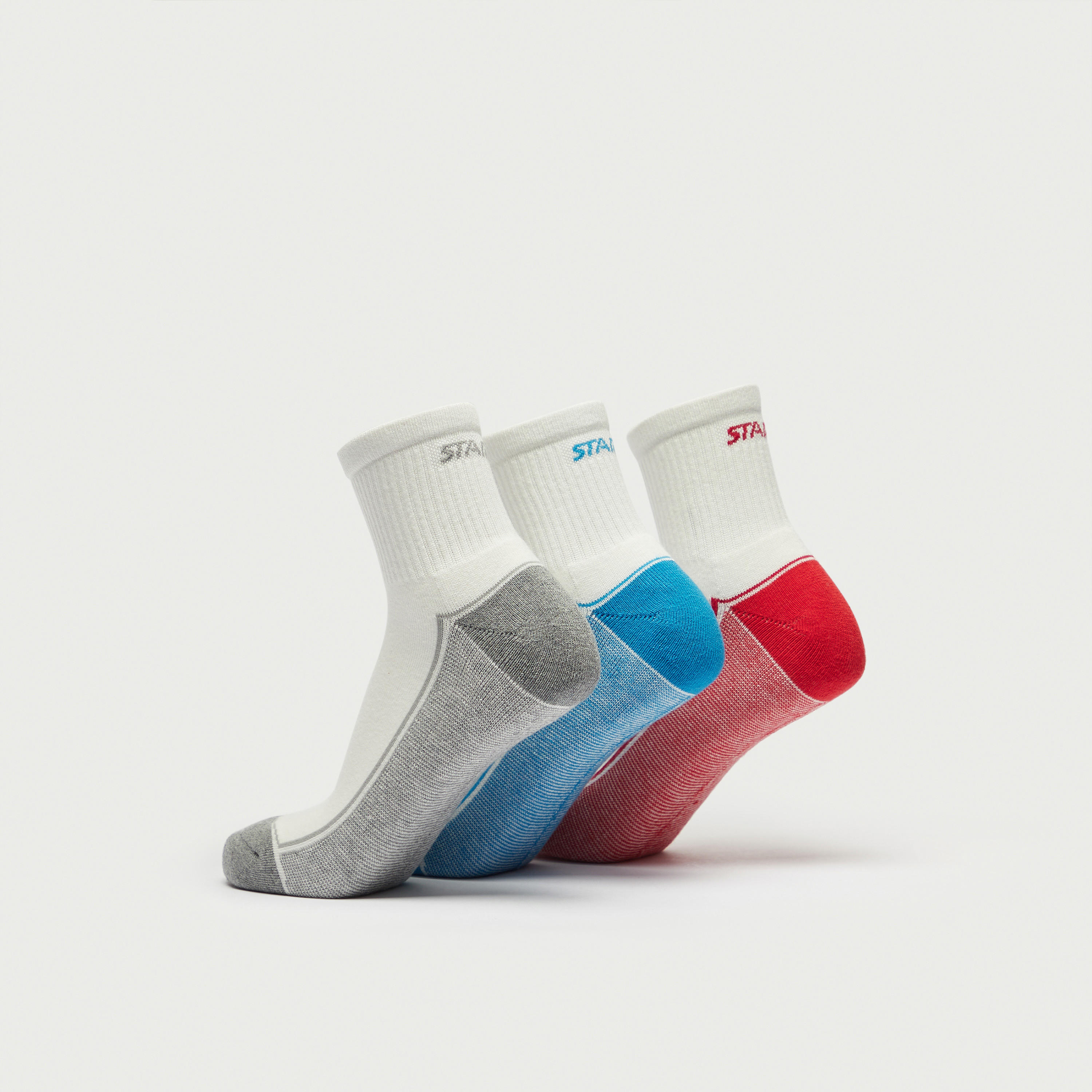 جوارب قوالب ملونة بطول الكاحل - طقم 3 أزواج-men-socks-image-3